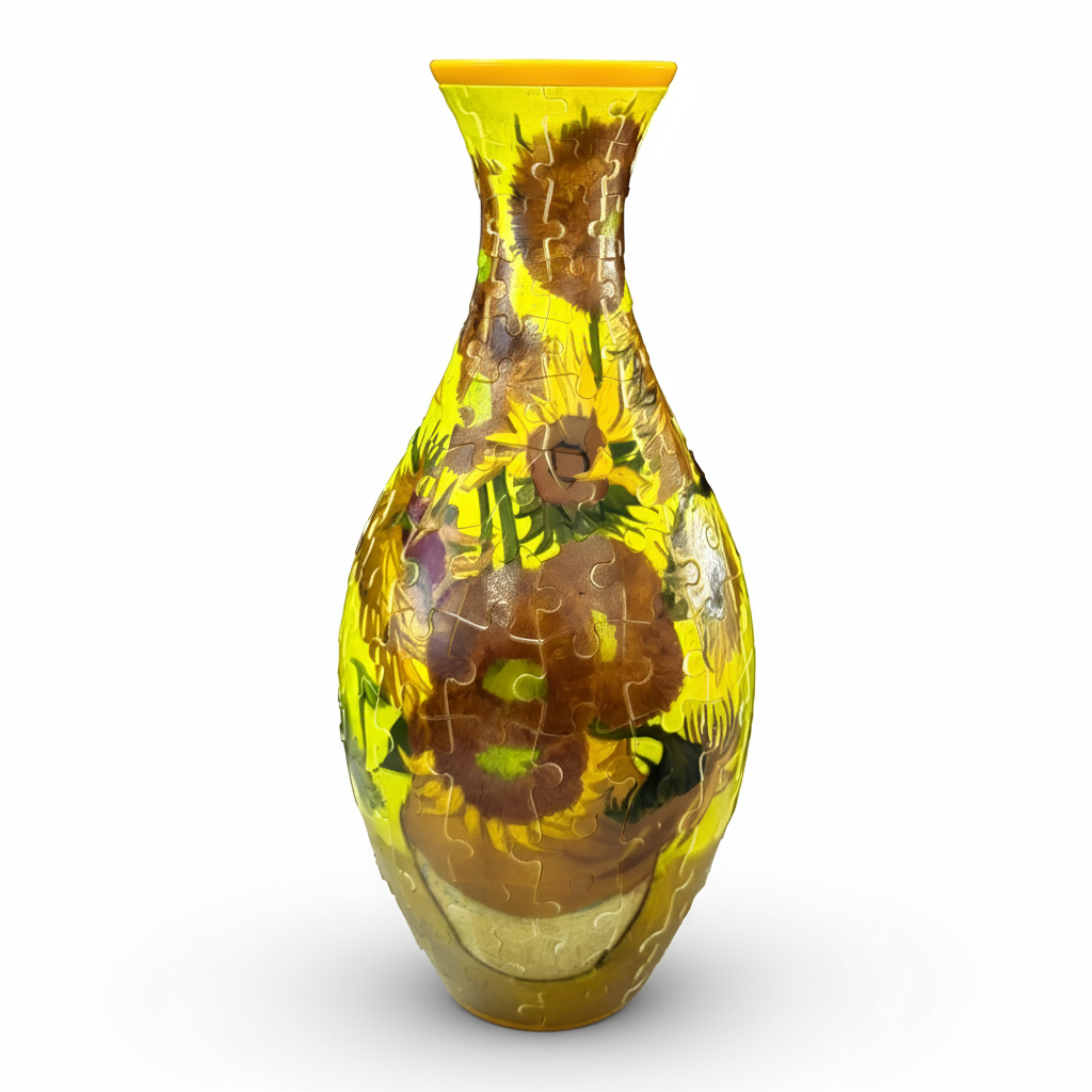 160 Pieces 3D Jigsaw Puzzle Vase For Decoration