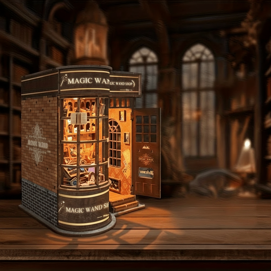 Magical Spirits Wooden DIY Book Nook Kit