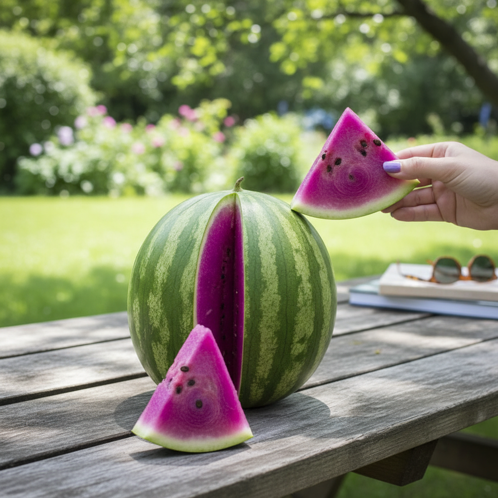 10 Purple Watermelon Fruit Seeds