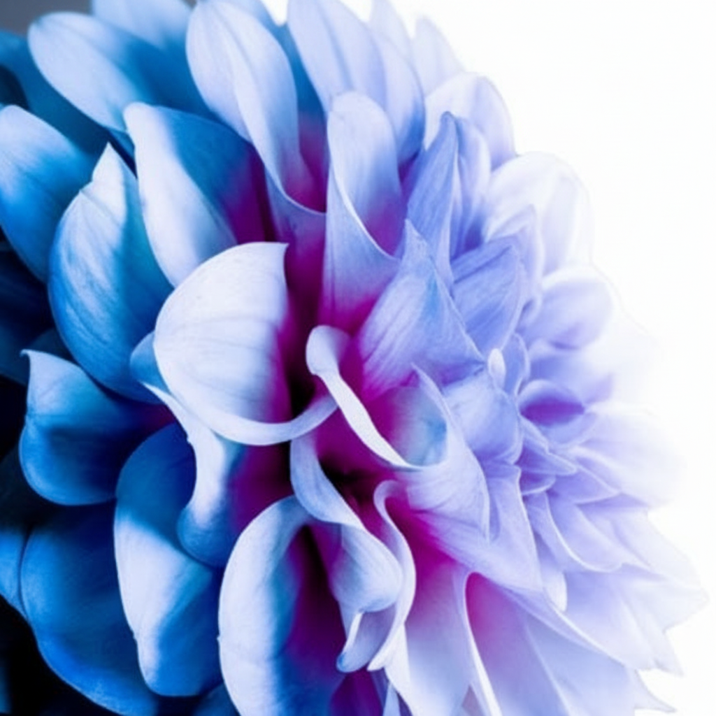 Blue Fireball Dahlia Seeds