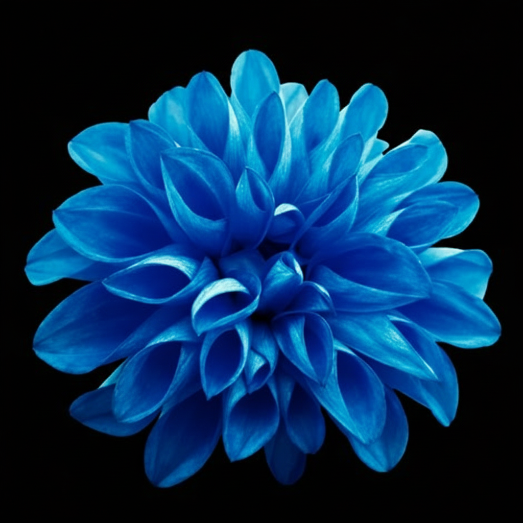Blue Fireball Dahlia Seeds