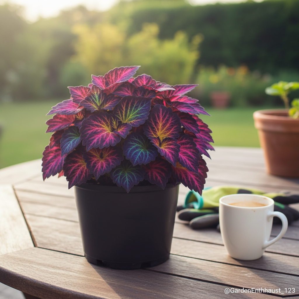 Colorful Coleus Plant For Indoor And Outdoor Garden Decor