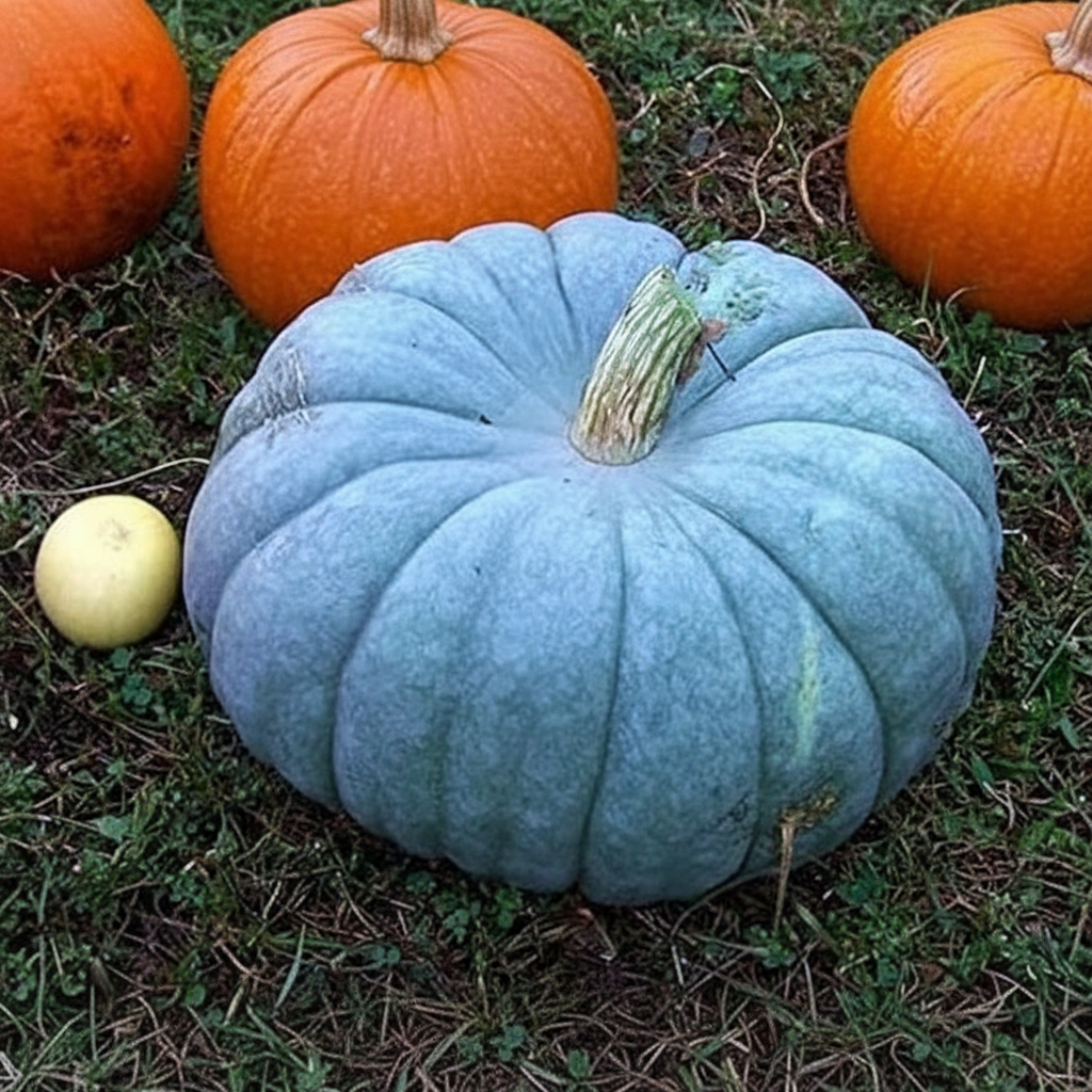 Exotic Blue Pumpkin Seeds