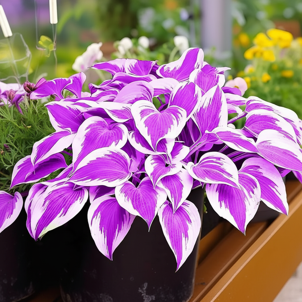 200 Purple Perennial Hosta Seeds