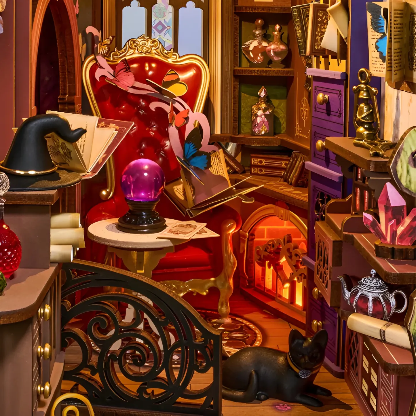 Witchs Fantasy Corner DIY Book Nook Kit