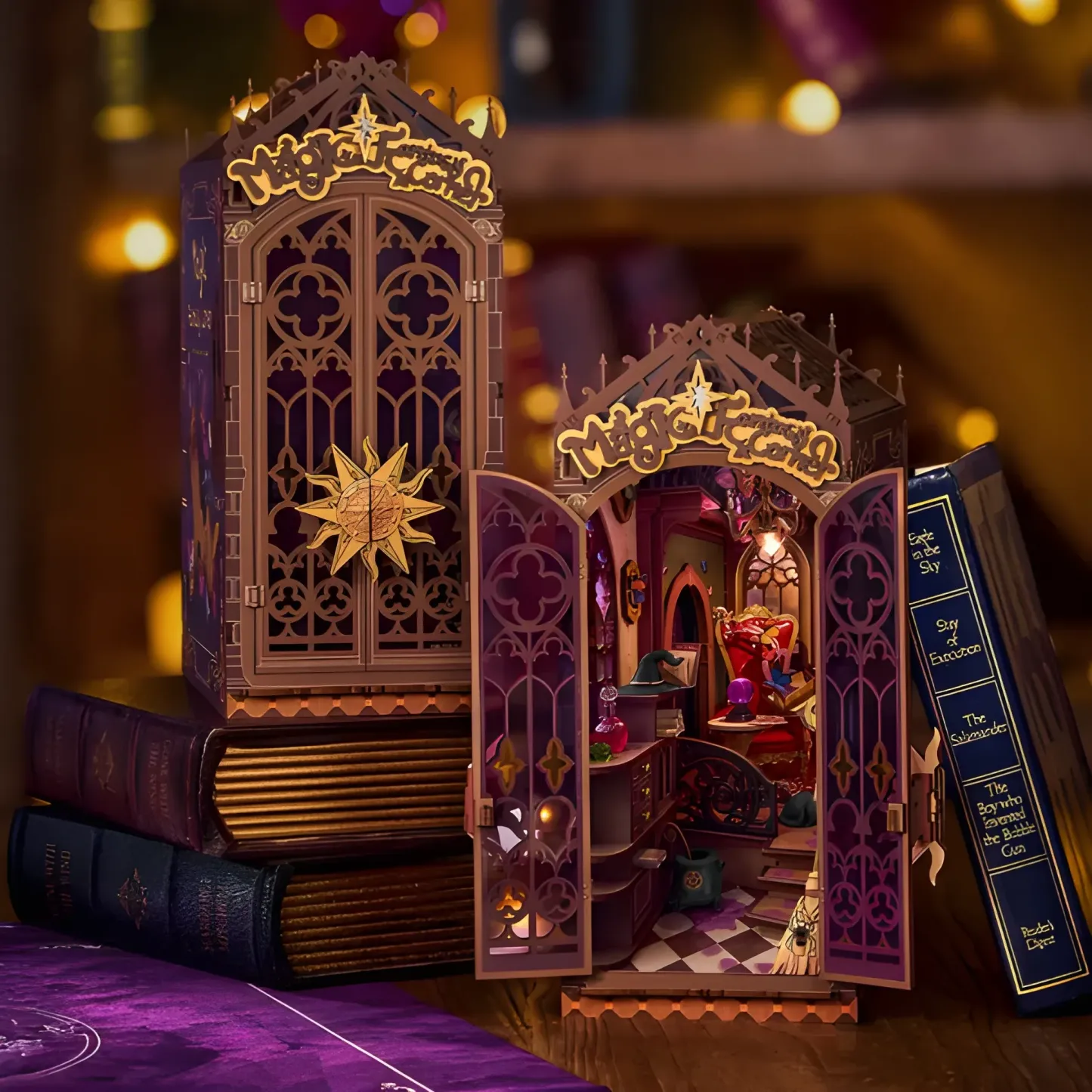 Witchs Fantasy Corner DIY Book Nook Kit