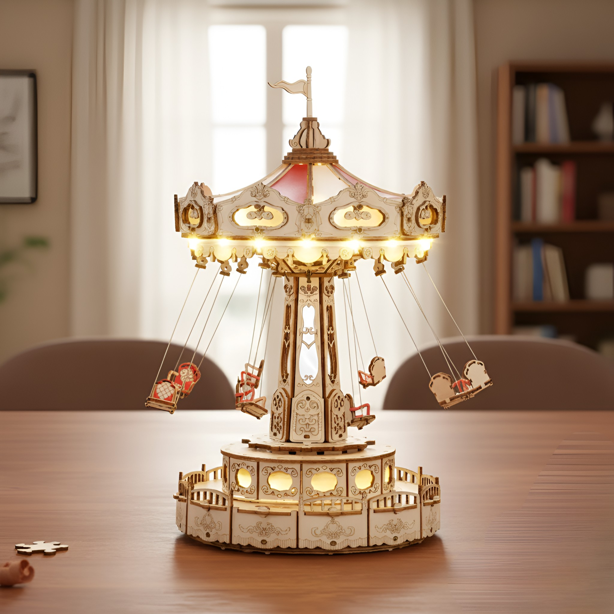 Swing Ride 3D Wooden Puzzle