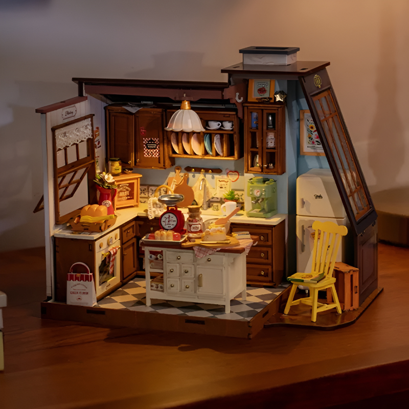 Baking Kitchen 3D Wooden Puzzle 