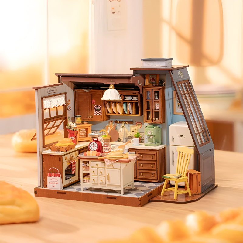 Baking Kitchen 3D Wooden Puzzle 