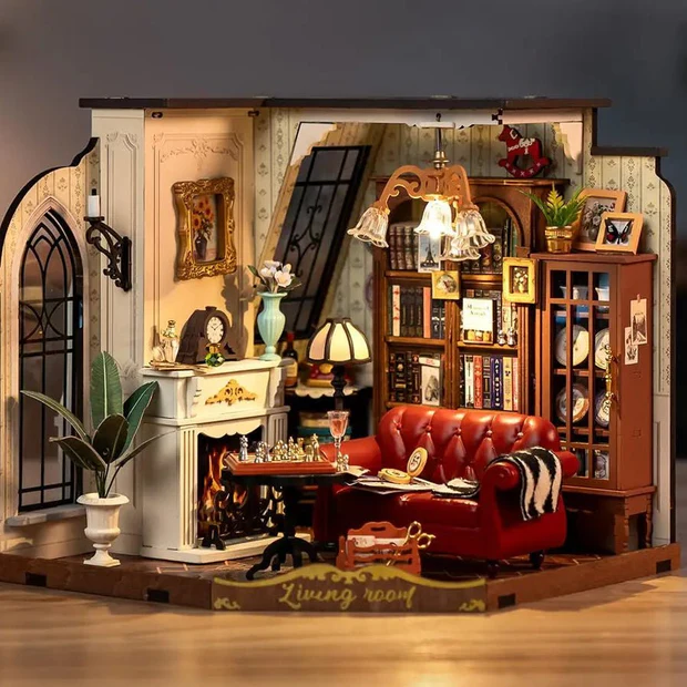 Catherines Living Room DIY Miniature House