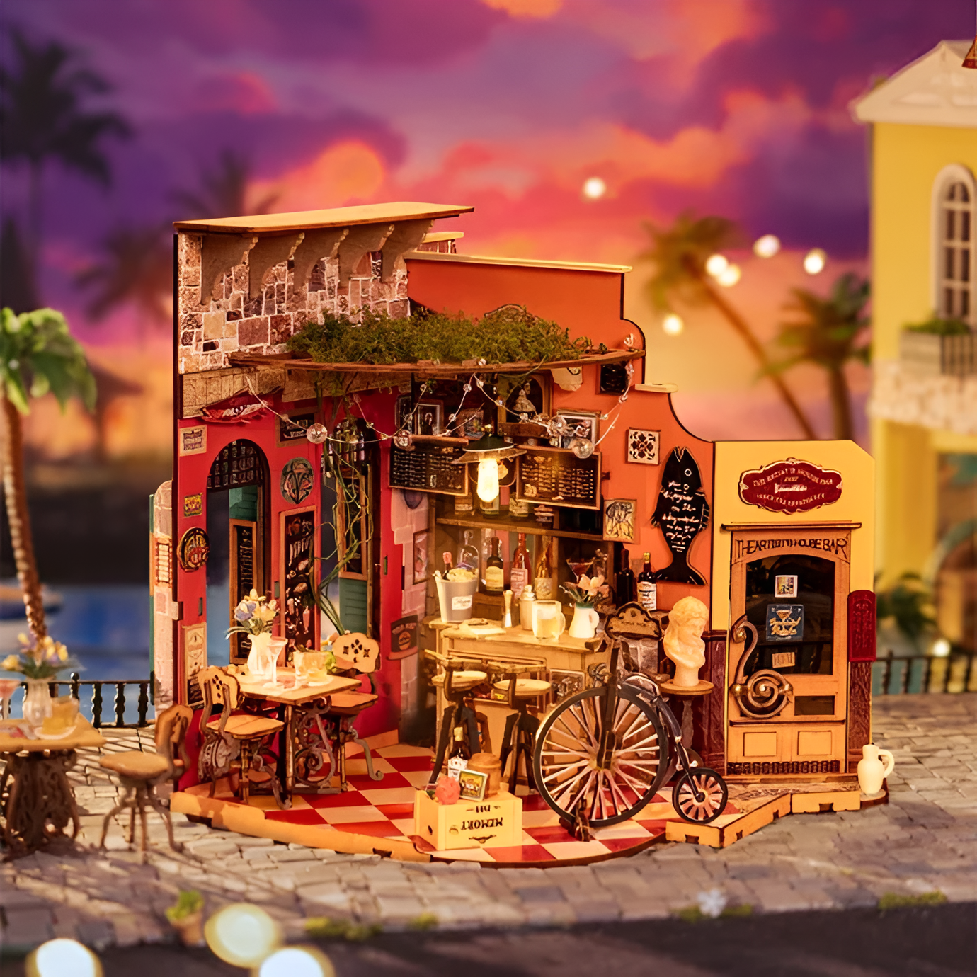 Cheers Bar Dining 3D Wooden Puzzle 