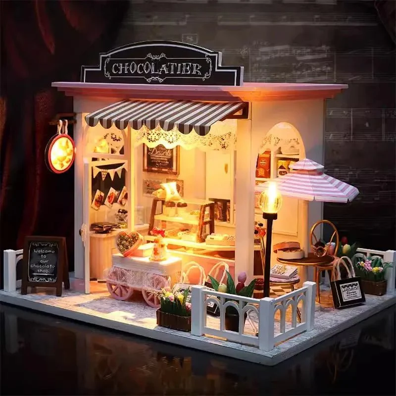 Chocolate Shop Miniature Kit