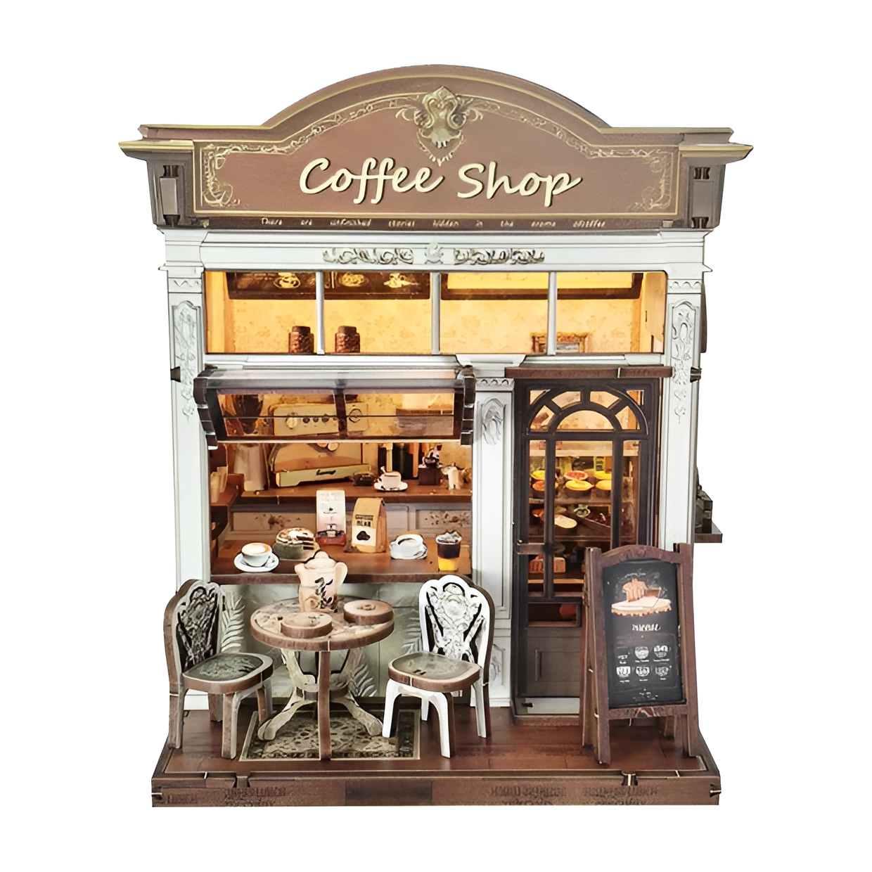 Coffee Shop DIY Miniature House