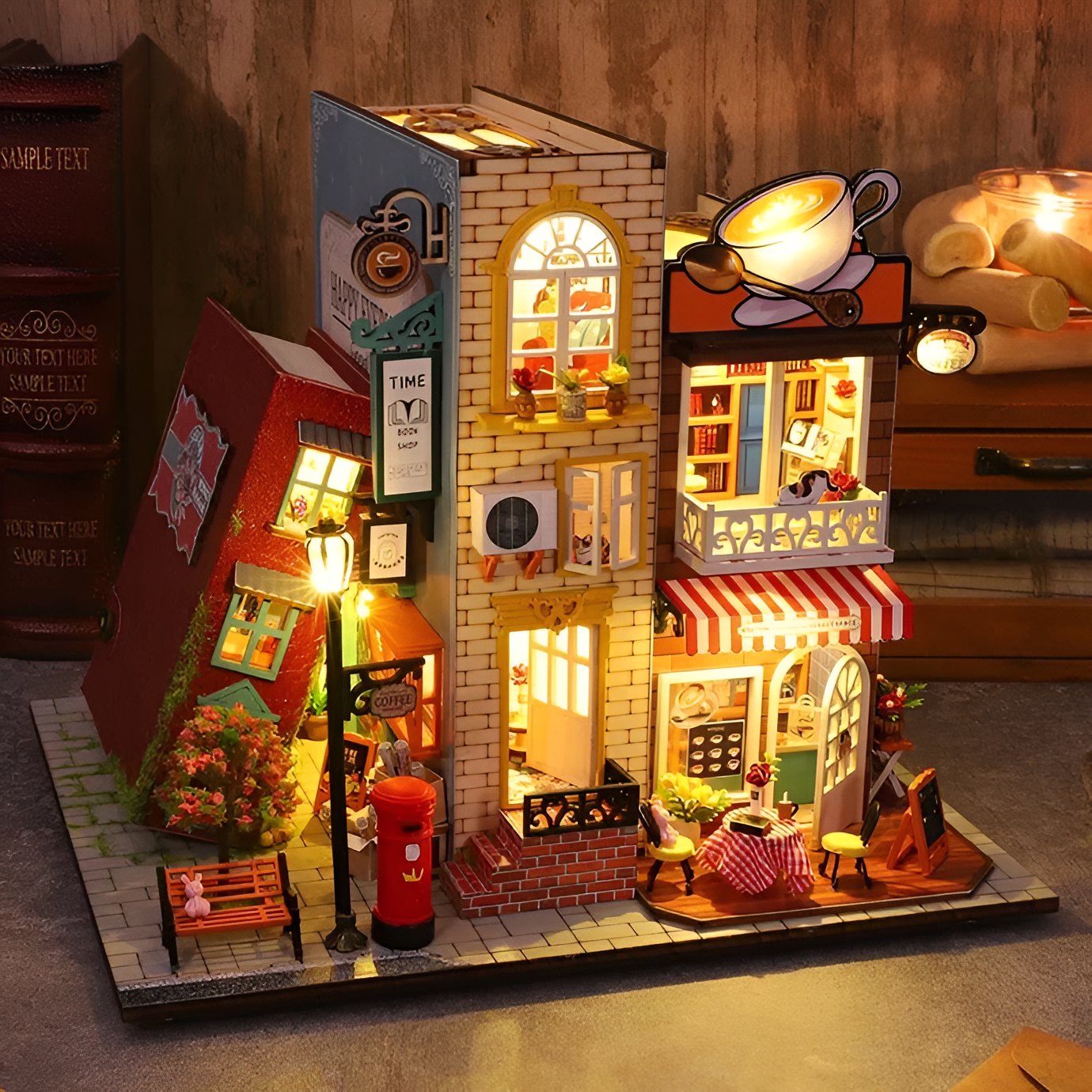 Coffee Villa DIY Miniature House