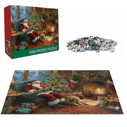 Christmas Castle 1000 Piece Jigsaw Puzzle