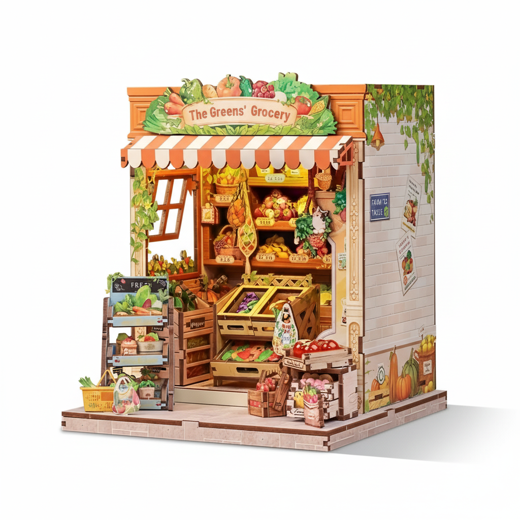 The Green Grocery DIY Book Nook Kit