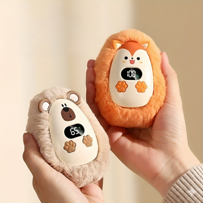 Portable USB Plush Design Warmer With Digital Display