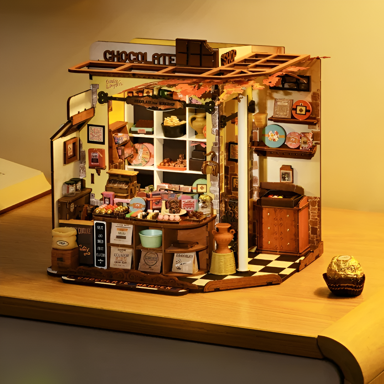 Chocolate DIY Miniature House