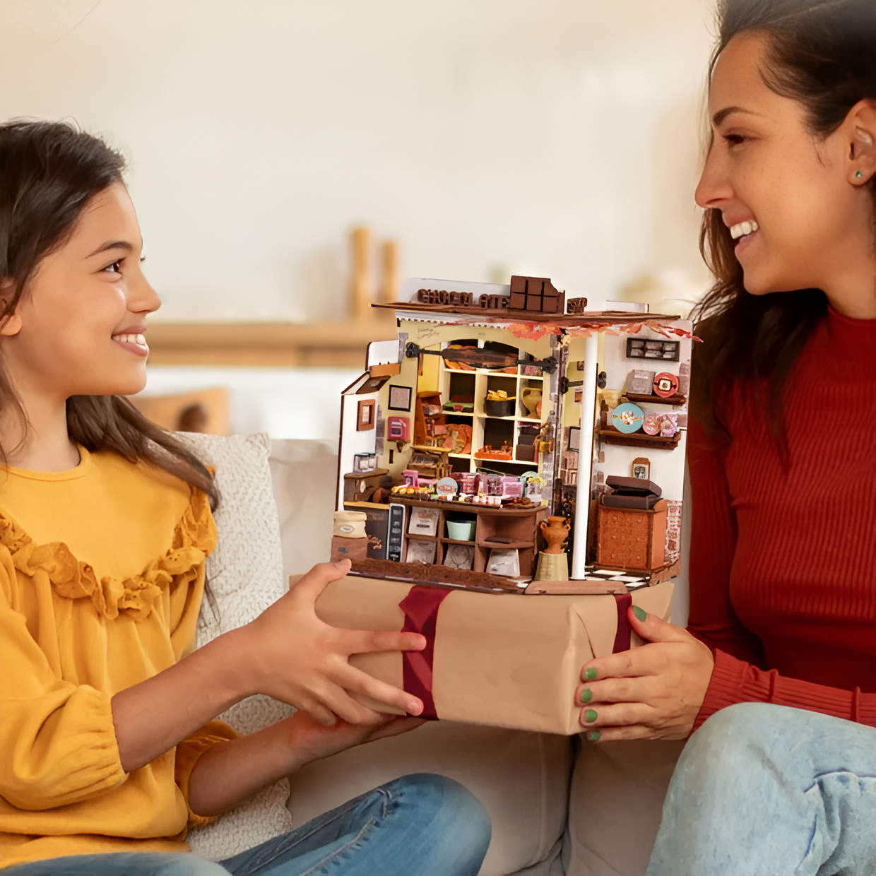Chocolate DIY Miniature House