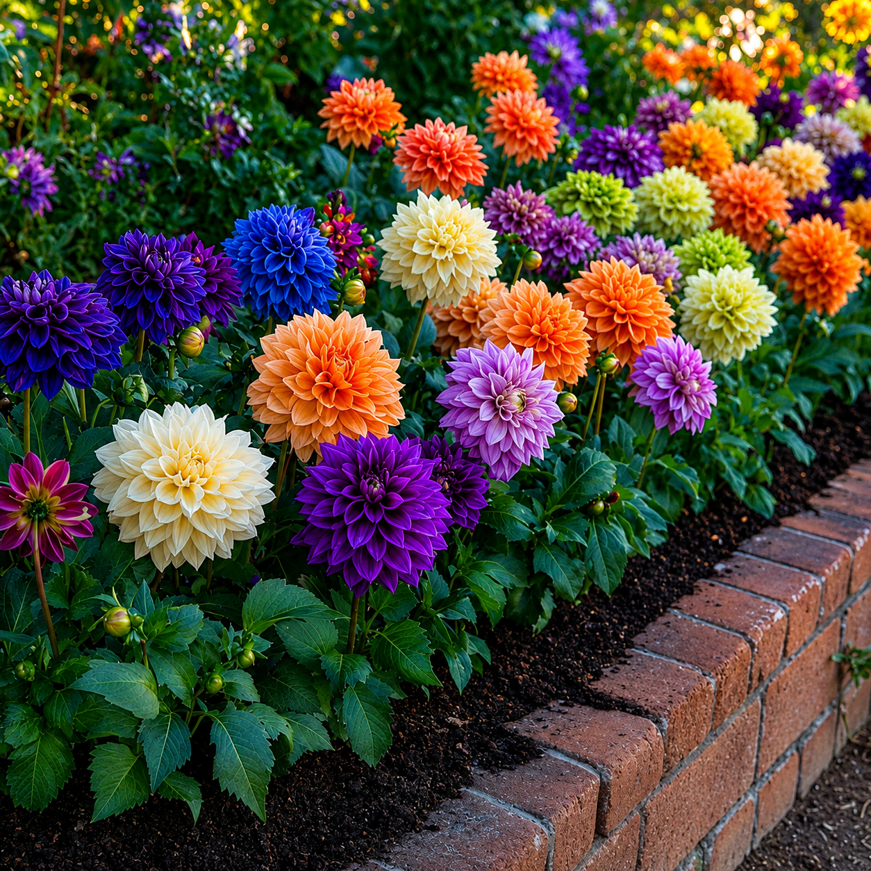 200 Pieces Dahlia Seeds For Indoor And Outdoor Garden Planting