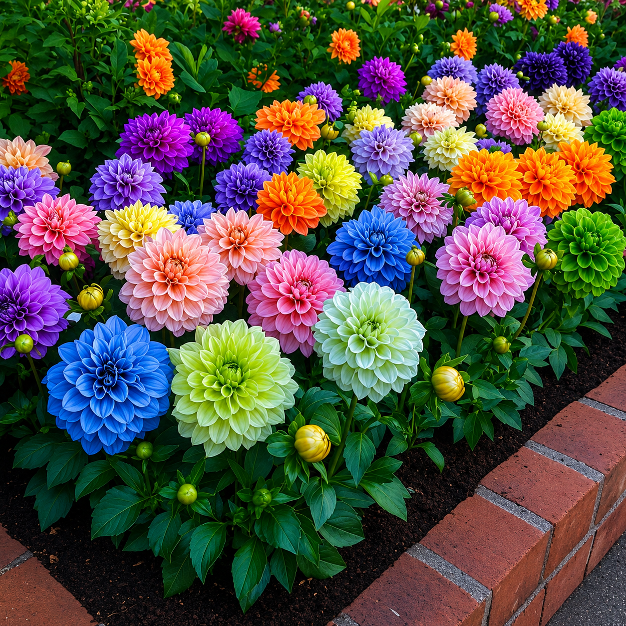 200 Pieces Dahlia Seeds For Indoor And Outdoor Garden Planting