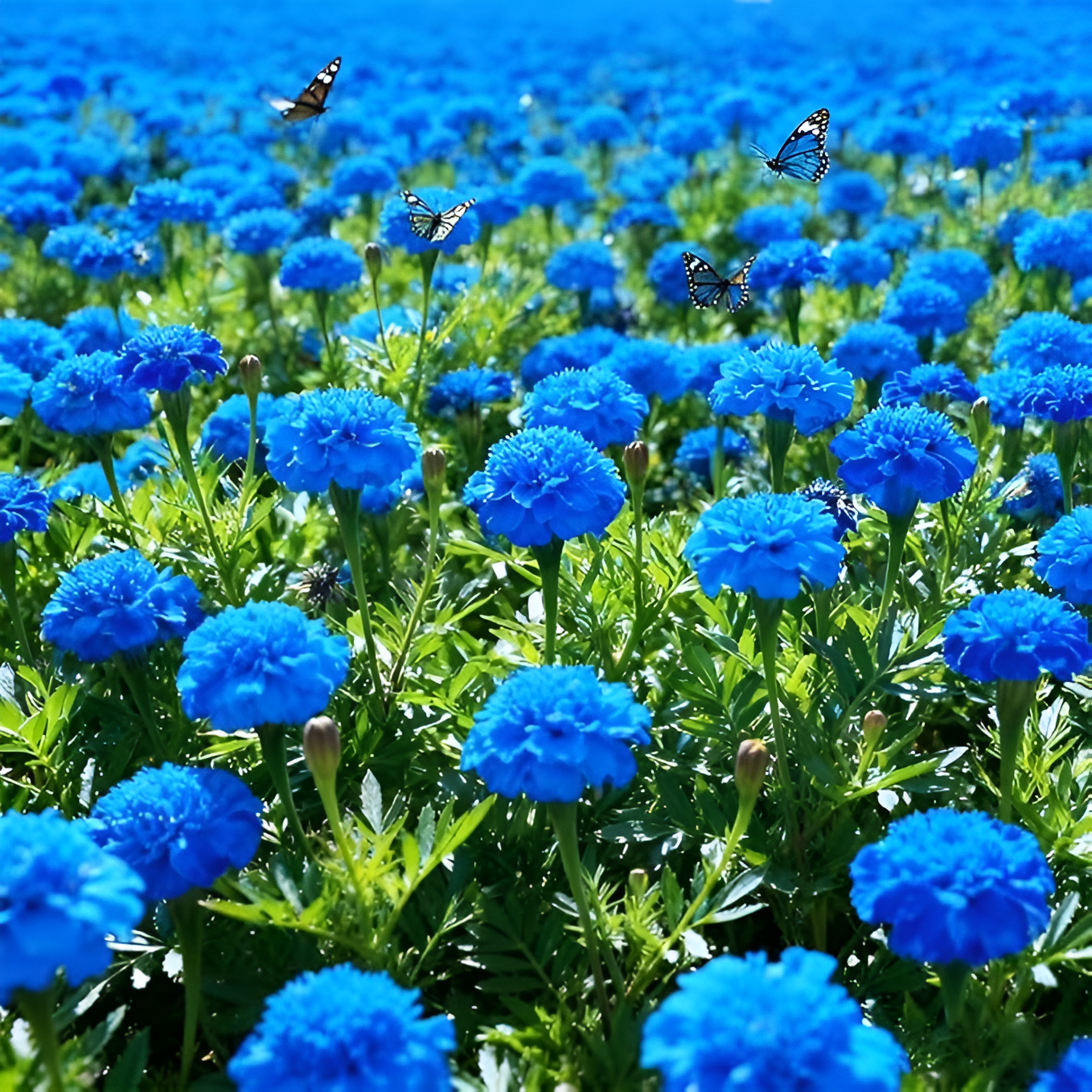 300+ Mixed Marigold Seeds for Planting-French Marigold Flower Seed to Plant-Annual Flowers