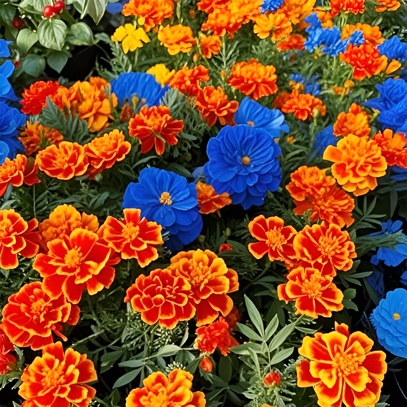 300+ Mixed Marigold Seeds for Planting-French Marigold Flower Seed to Plant-Annual Flowers