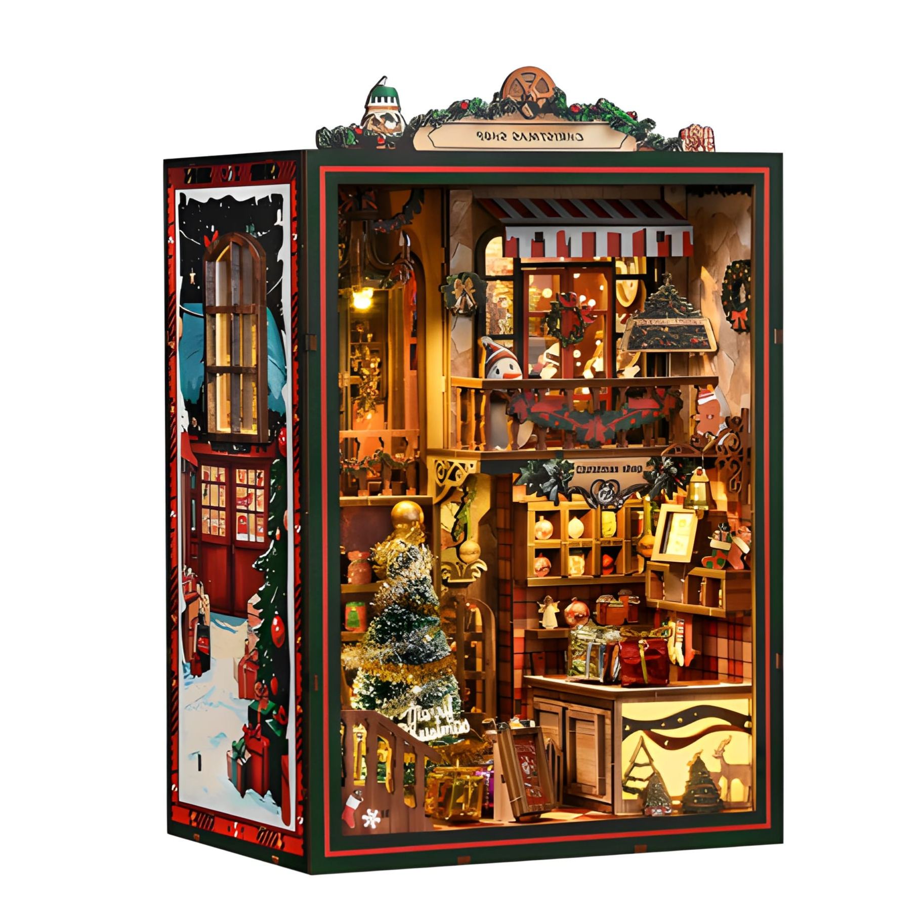 Christmas Shop DIY Book Nook Kit