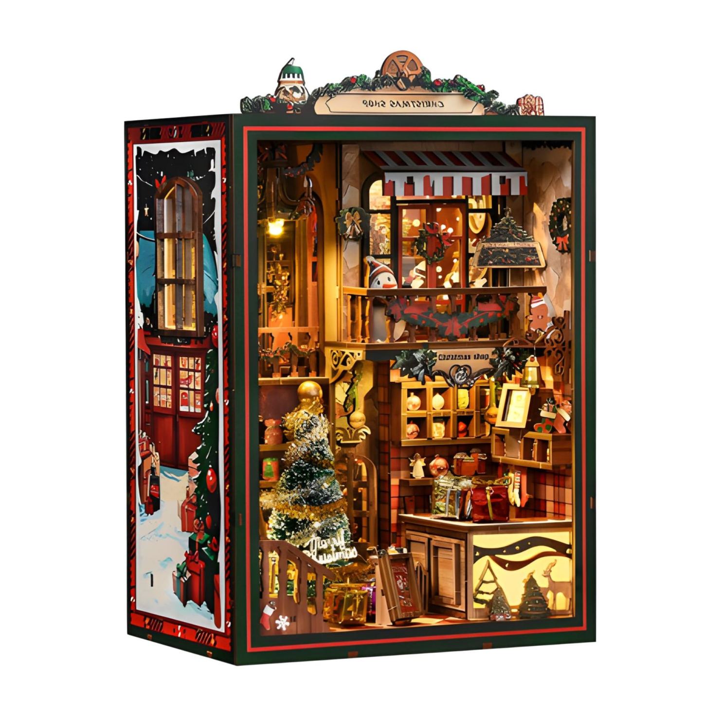 Christmas Shop DIY Book Nook Kit