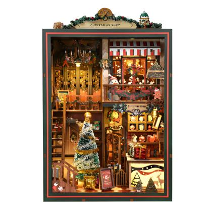 Christmas Shop DIY Book Nook Kit