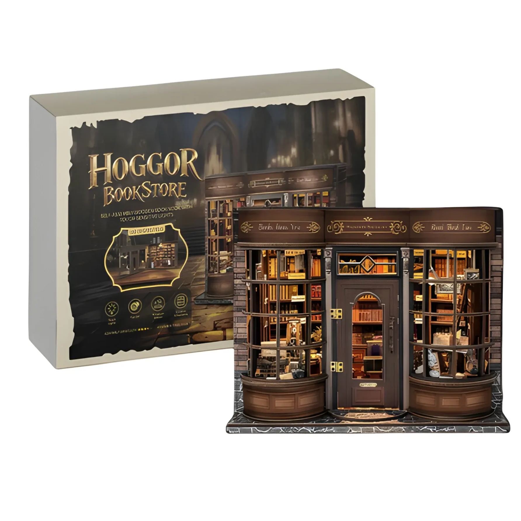Hoggor Bookstore DIY Book Nook Kit