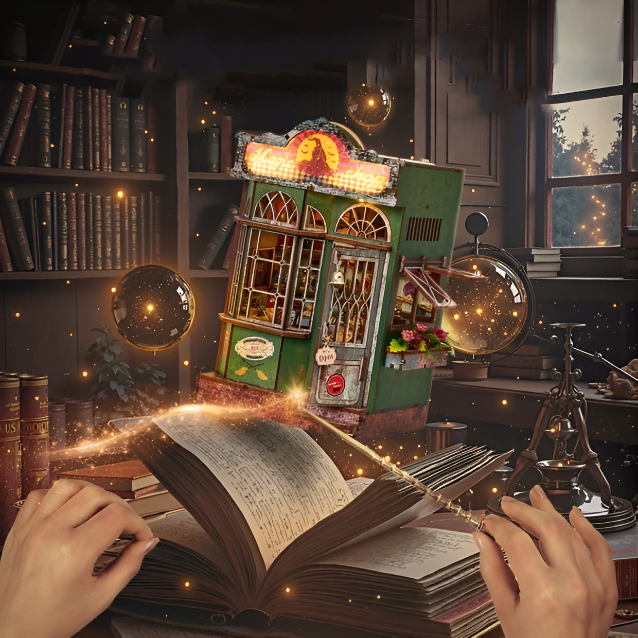 Magic Shop DIY Miniature House