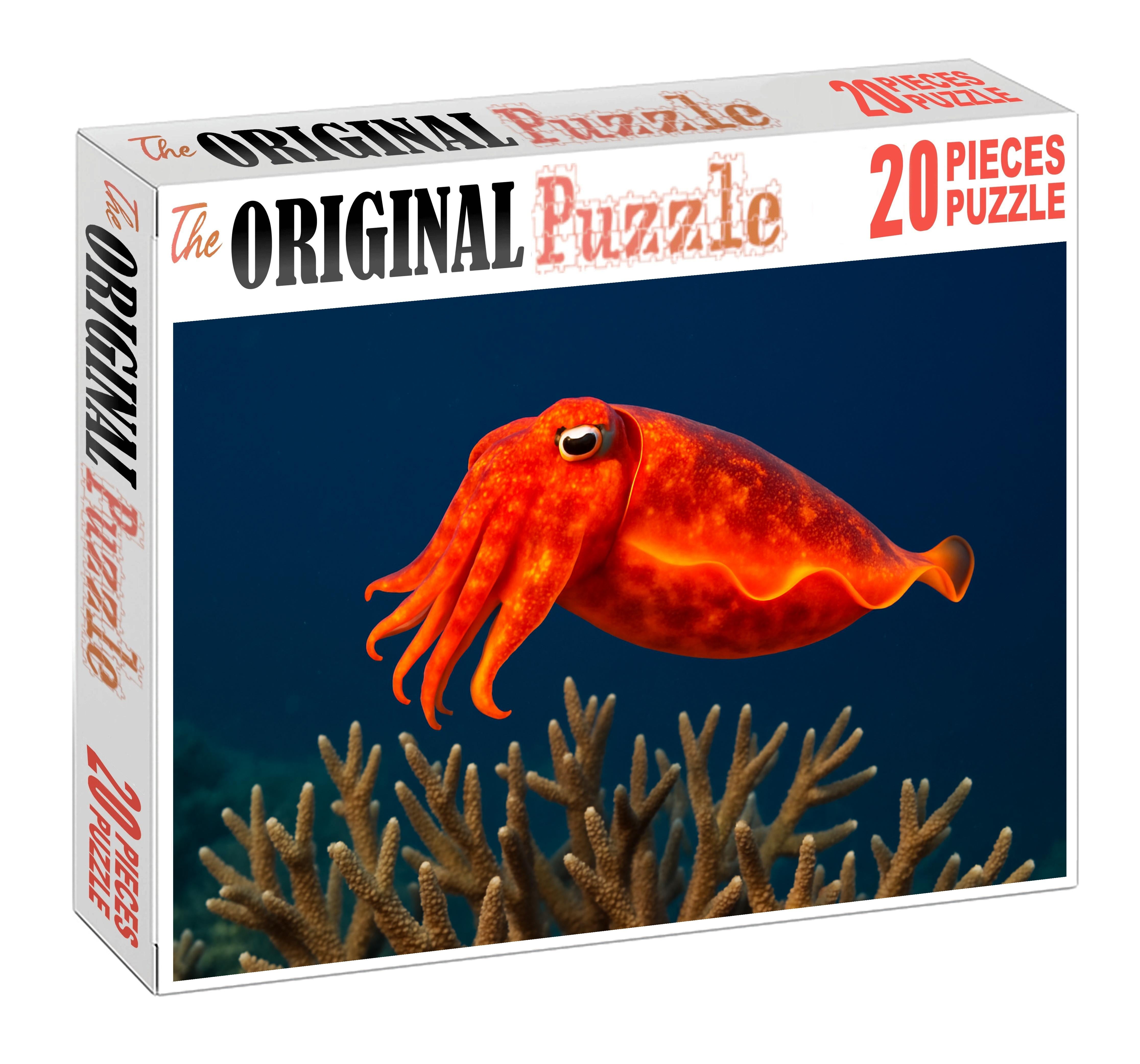 Sunset Glow Cuttlefish Master Of Color And Movement 1000 Piece Puzzle