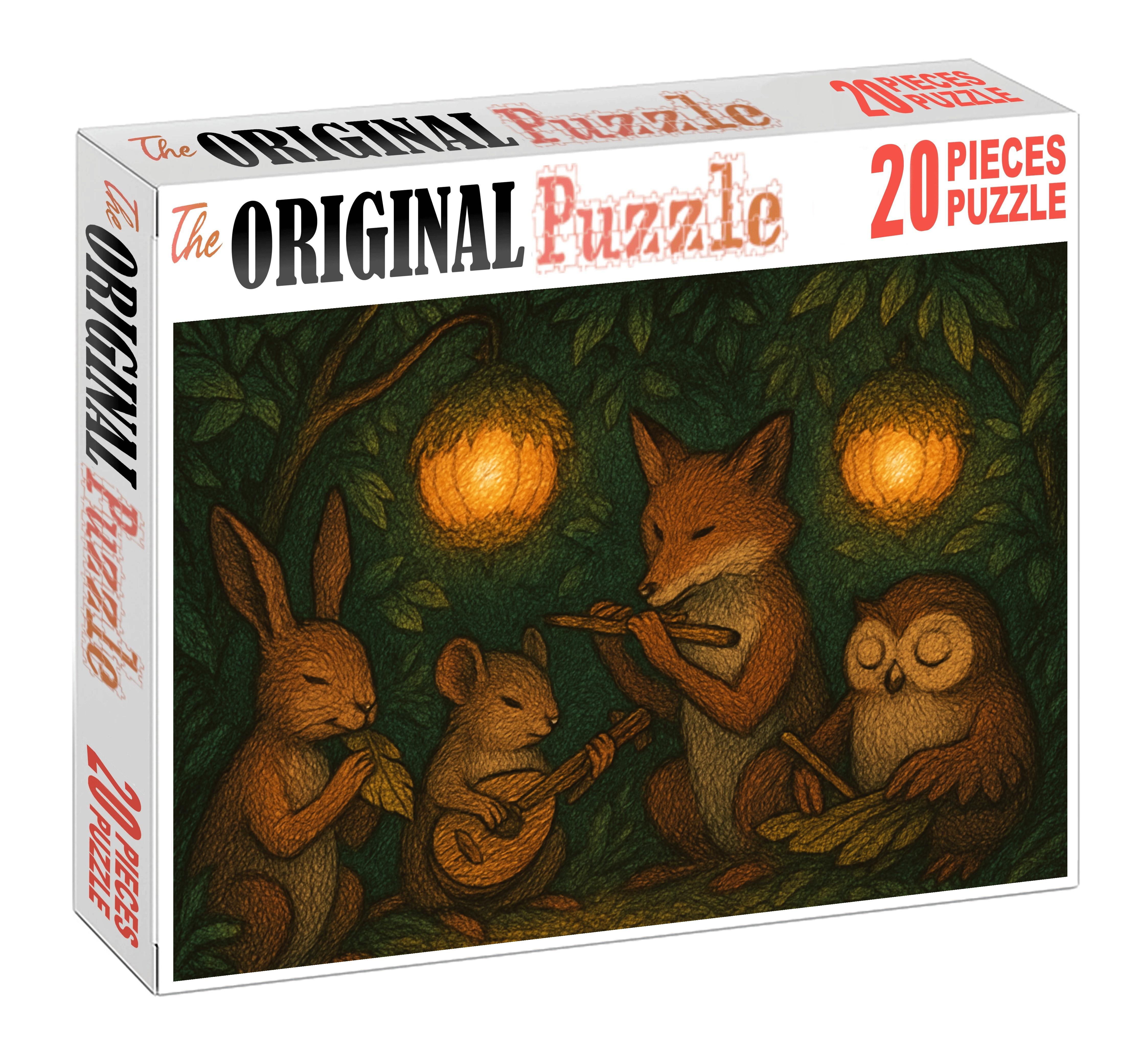 Moss Lantern Forest Orchestra 500 Piece Puzzle