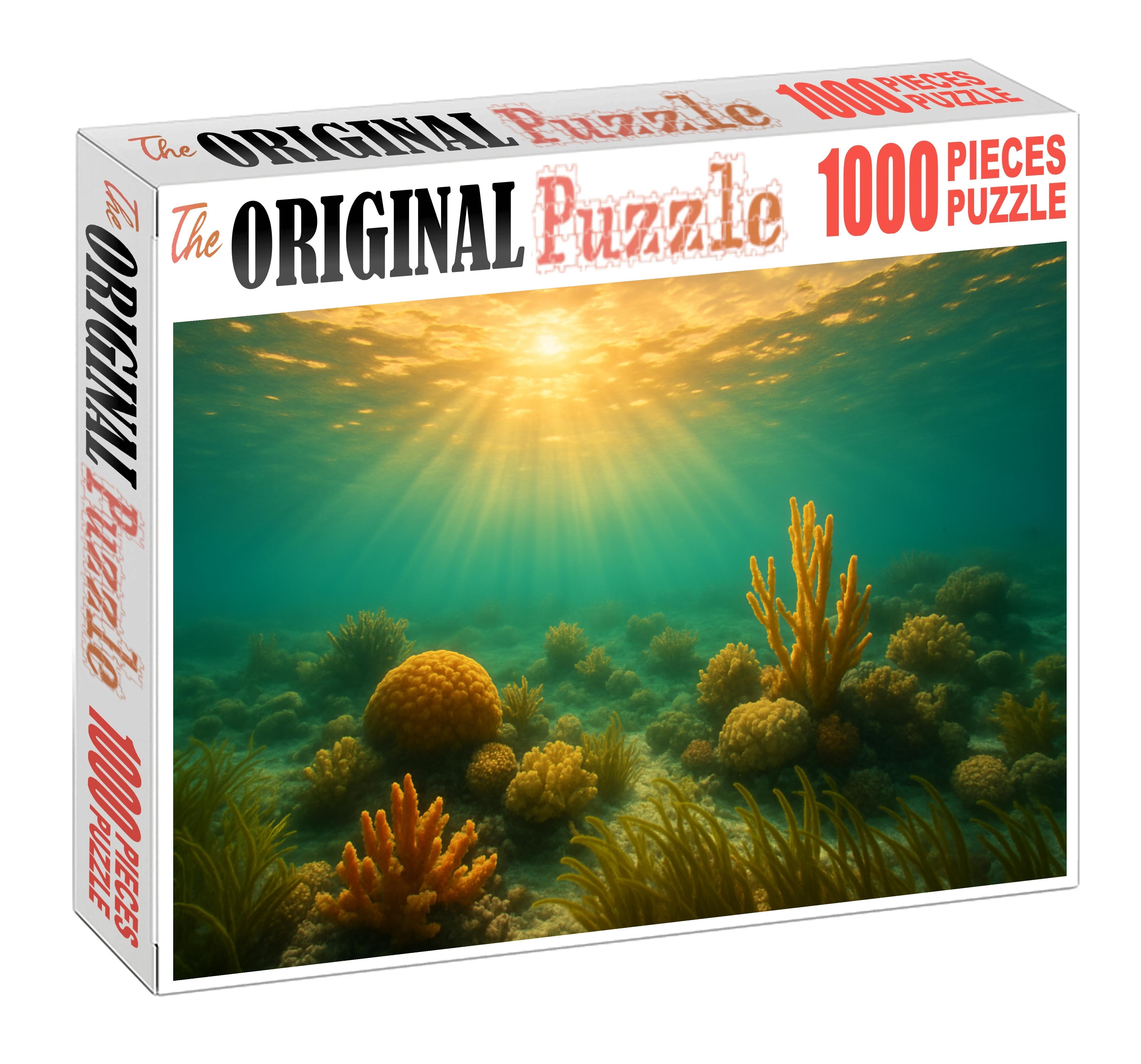 Golden Hour Lagoon 300 Piece Puzzle