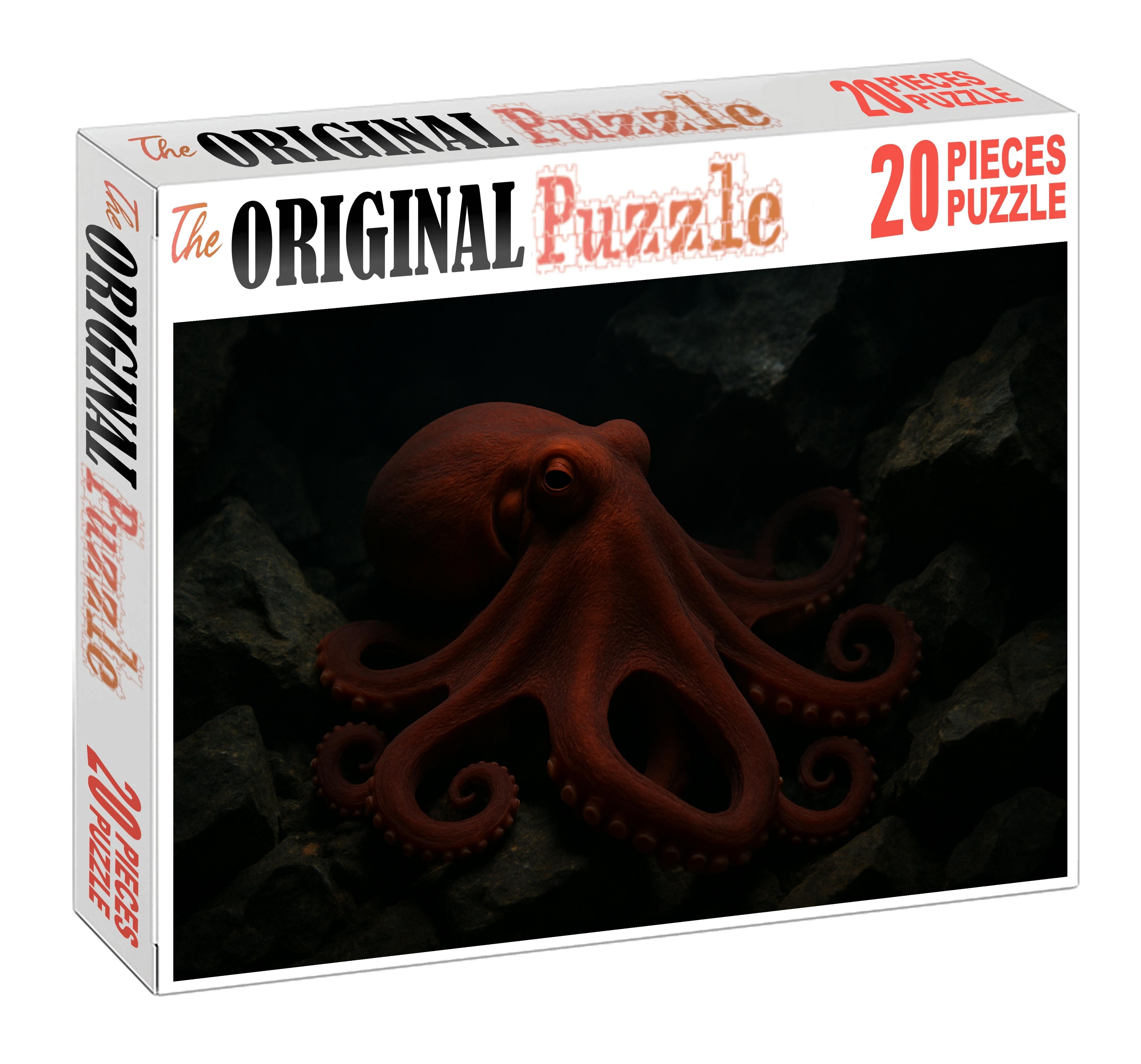 Velvet-spined Octopus Solitary Ambush Predator With Textured Mantle Puzzle Fun