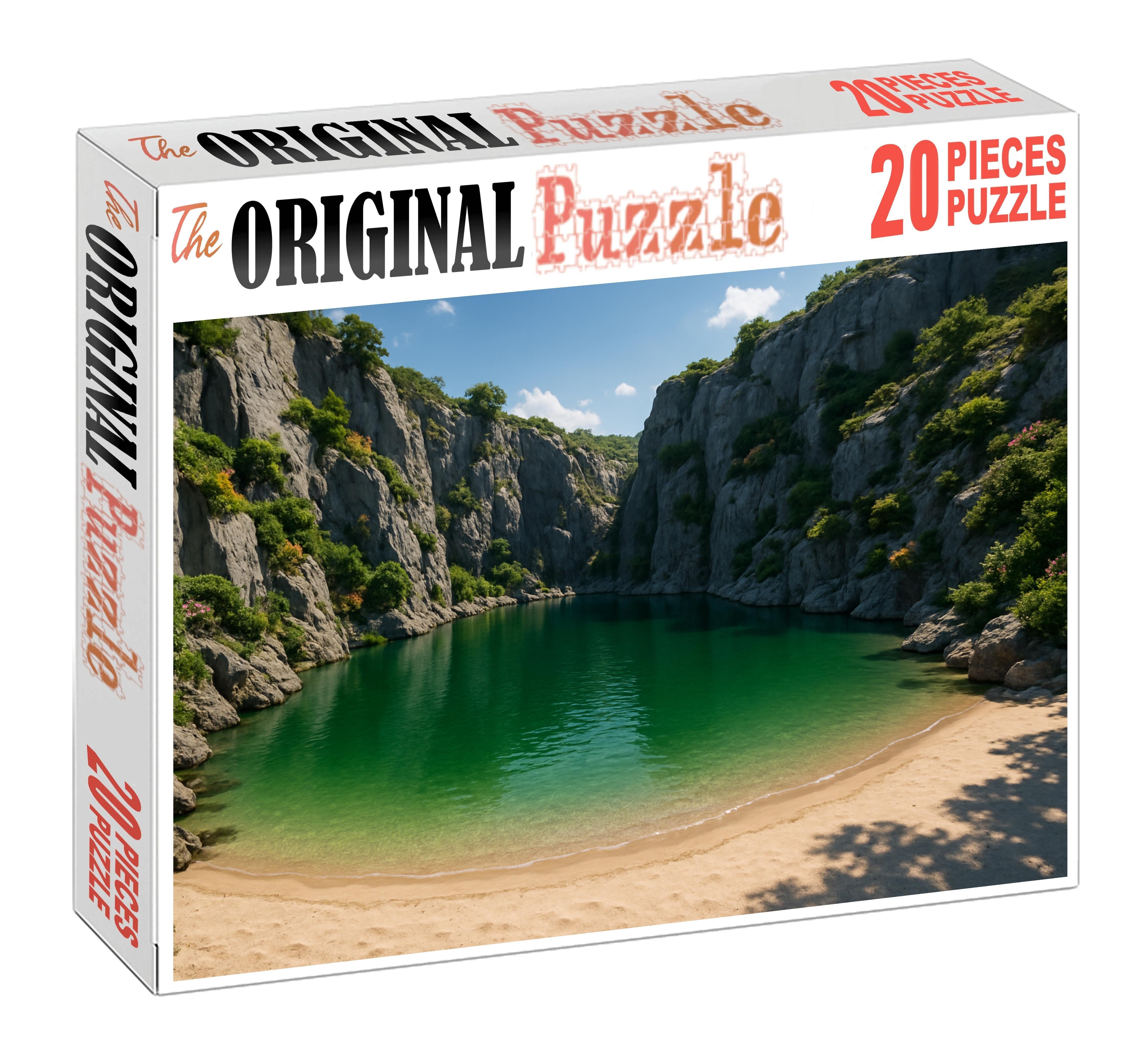Hidden Lagoon Cove Large Format Puzzle