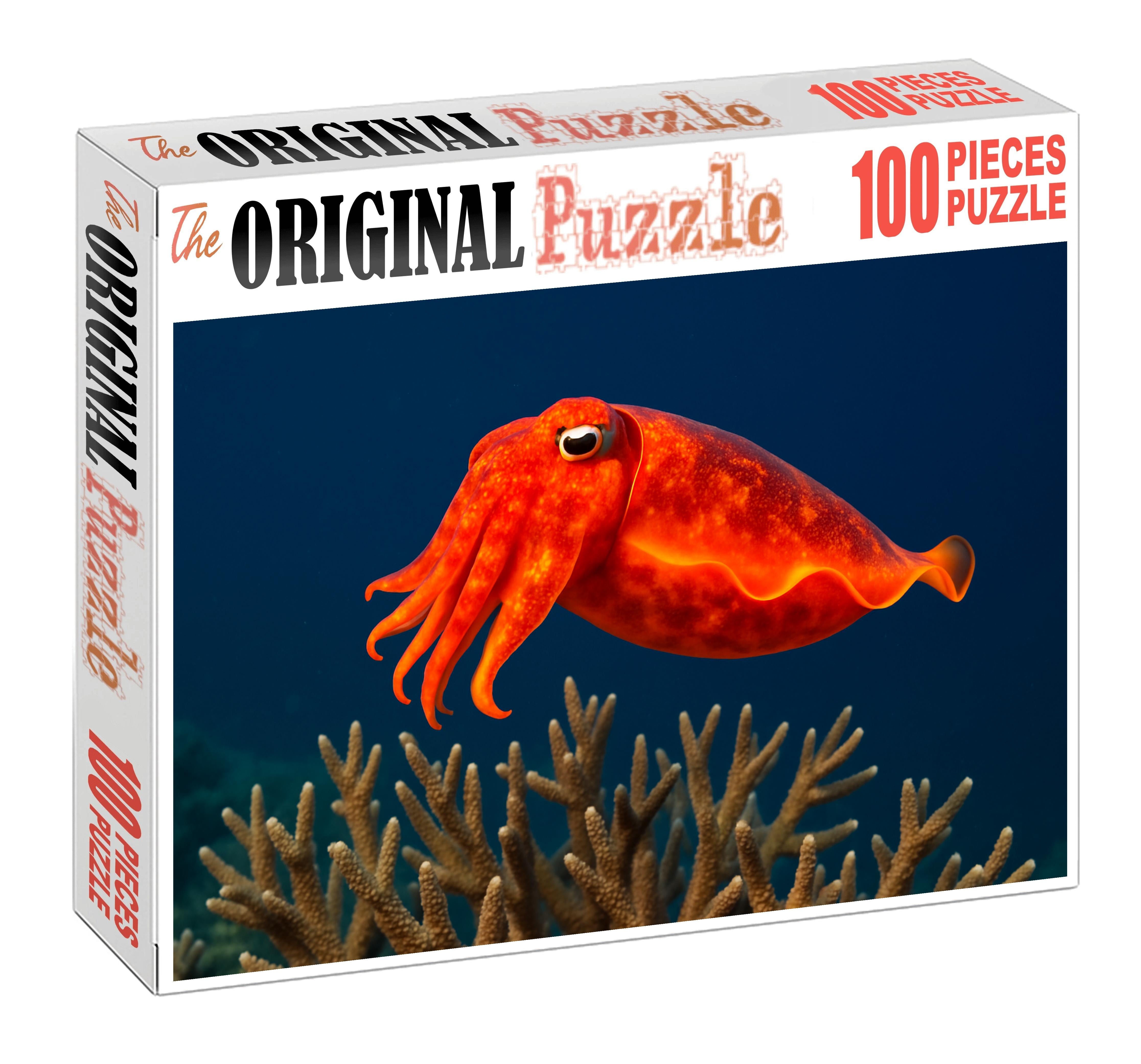 Sunset Glow Cuttlefish Master Of Color And Movement 1000 Piece Puzzle