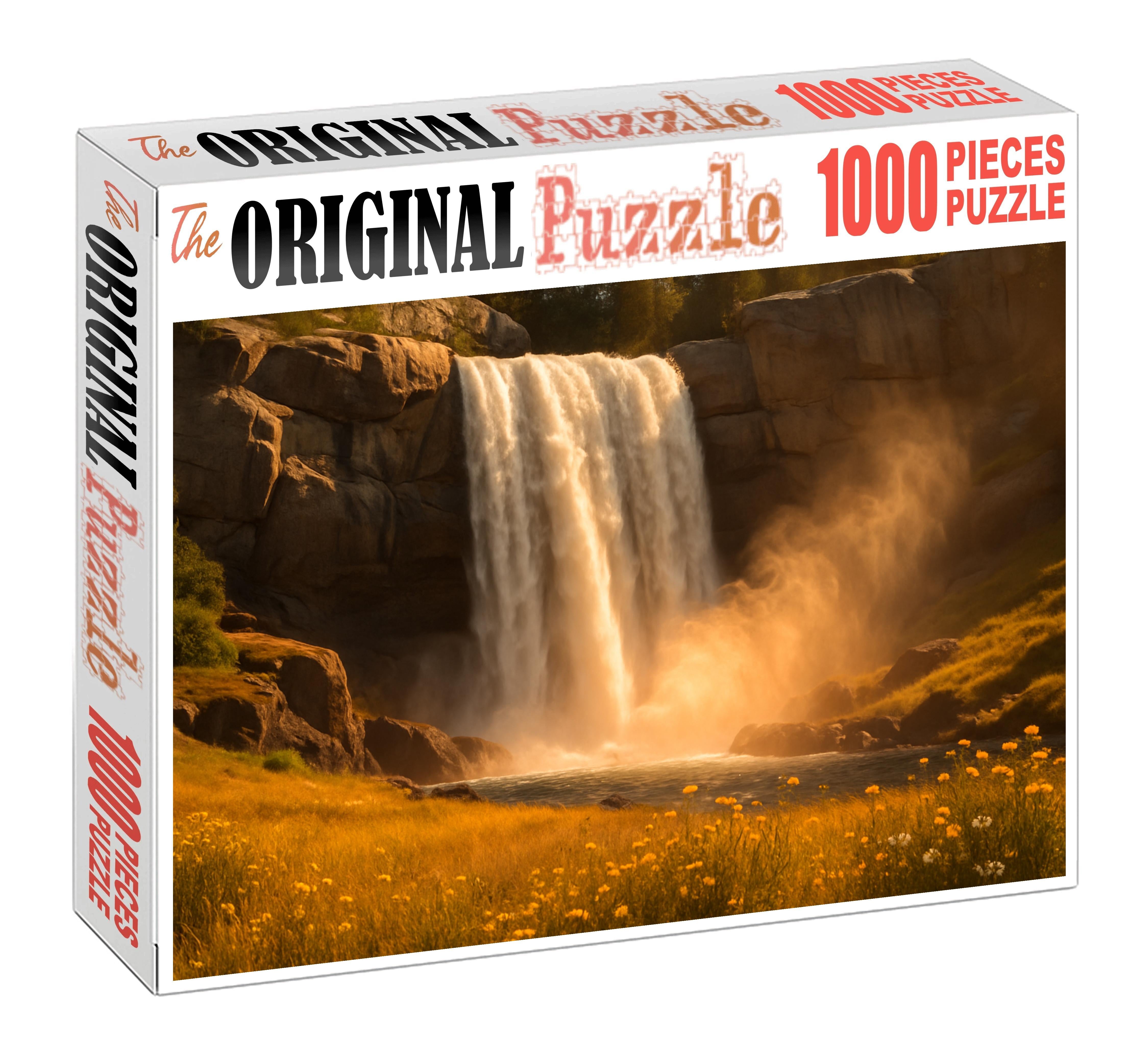 Golden Hour Block Falls Family Puzzles