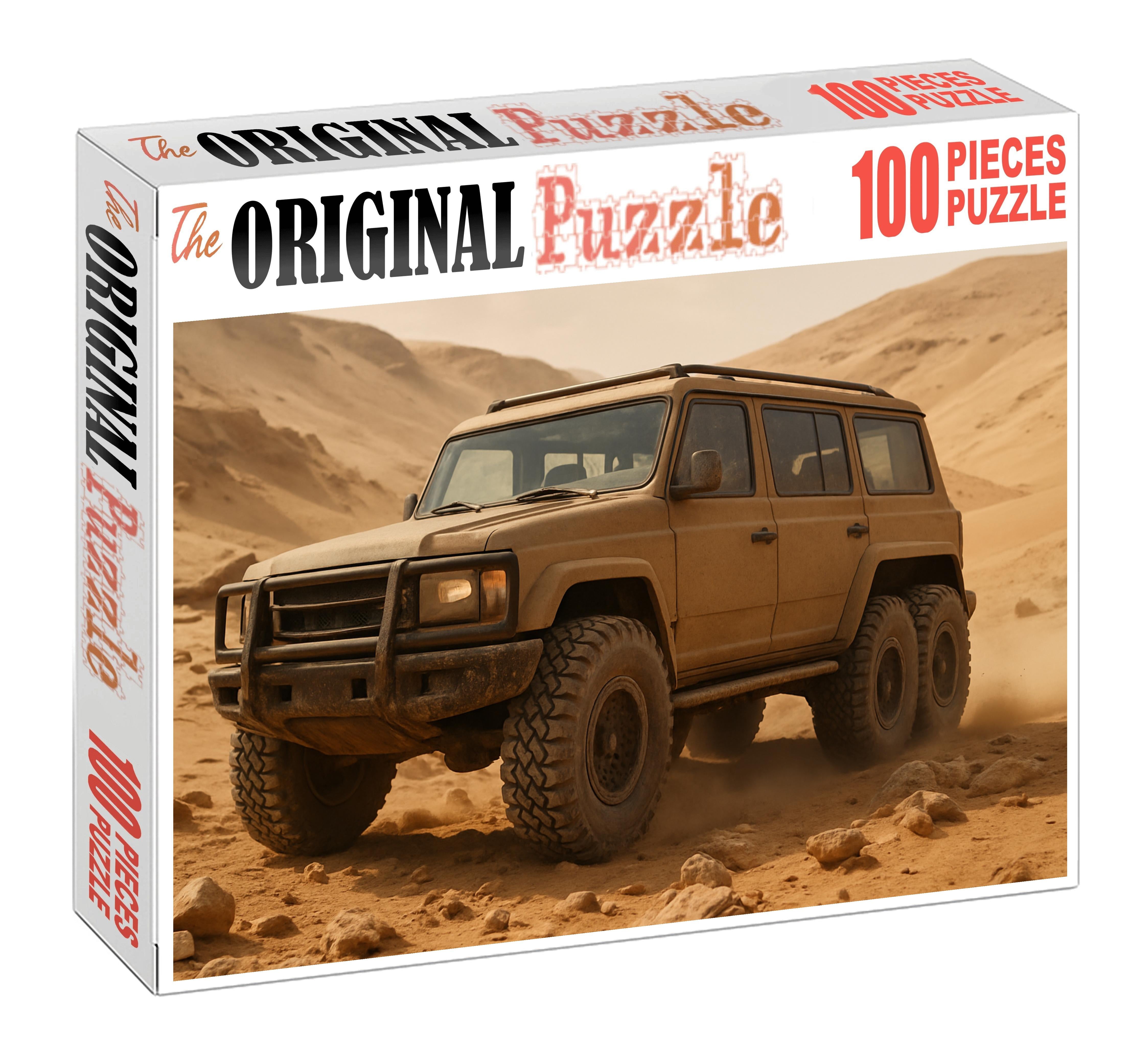 Avalanche Terra 6x Six-wheel Off-road Beast 500 Piece Puzzle