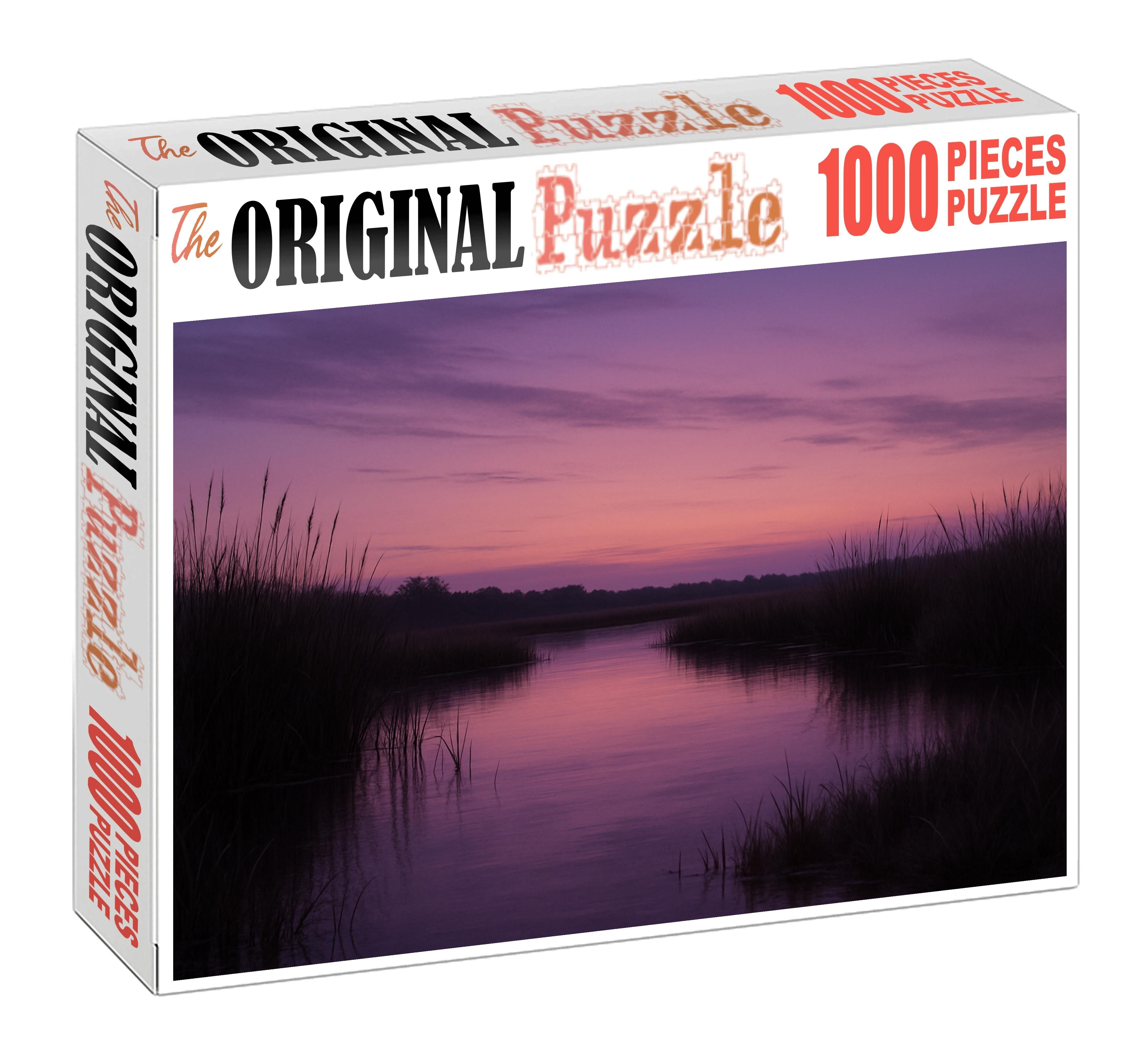 Quiet Marshland Twilight Easy Puzzles
