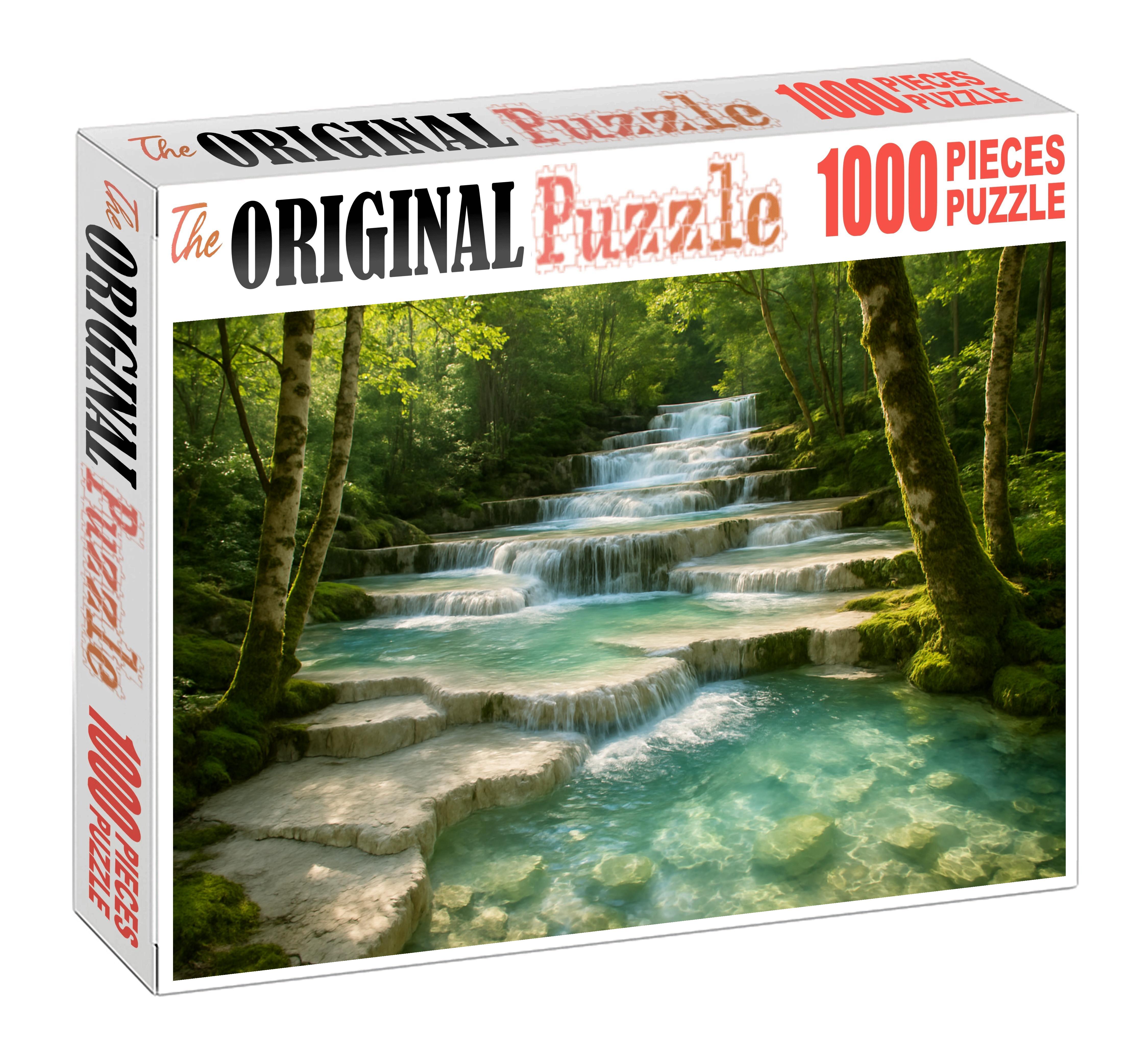 Cascading Crystal Steps Puzzle For Kids