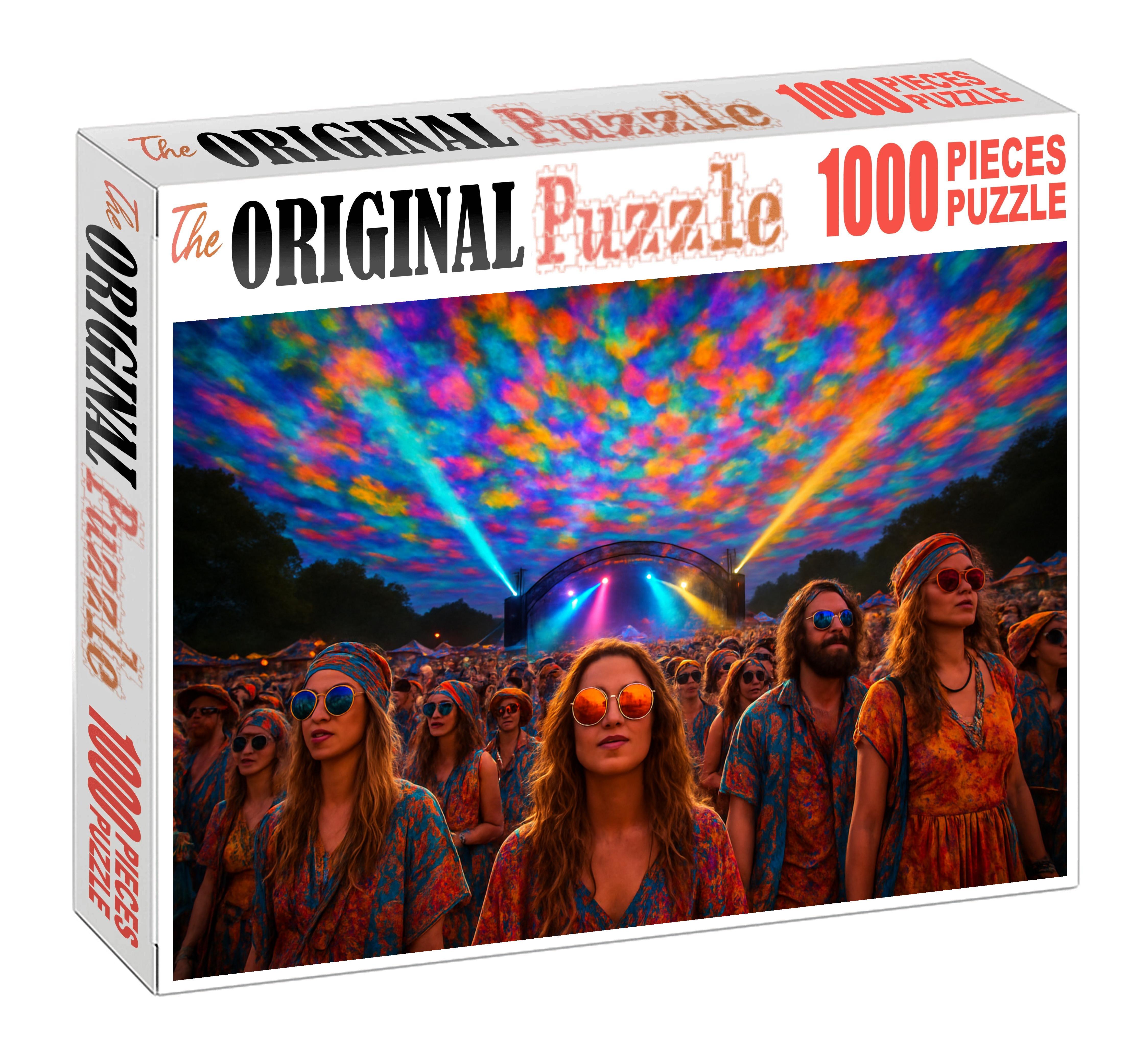 Psychedelic Rock Festival Challenging Puzzles