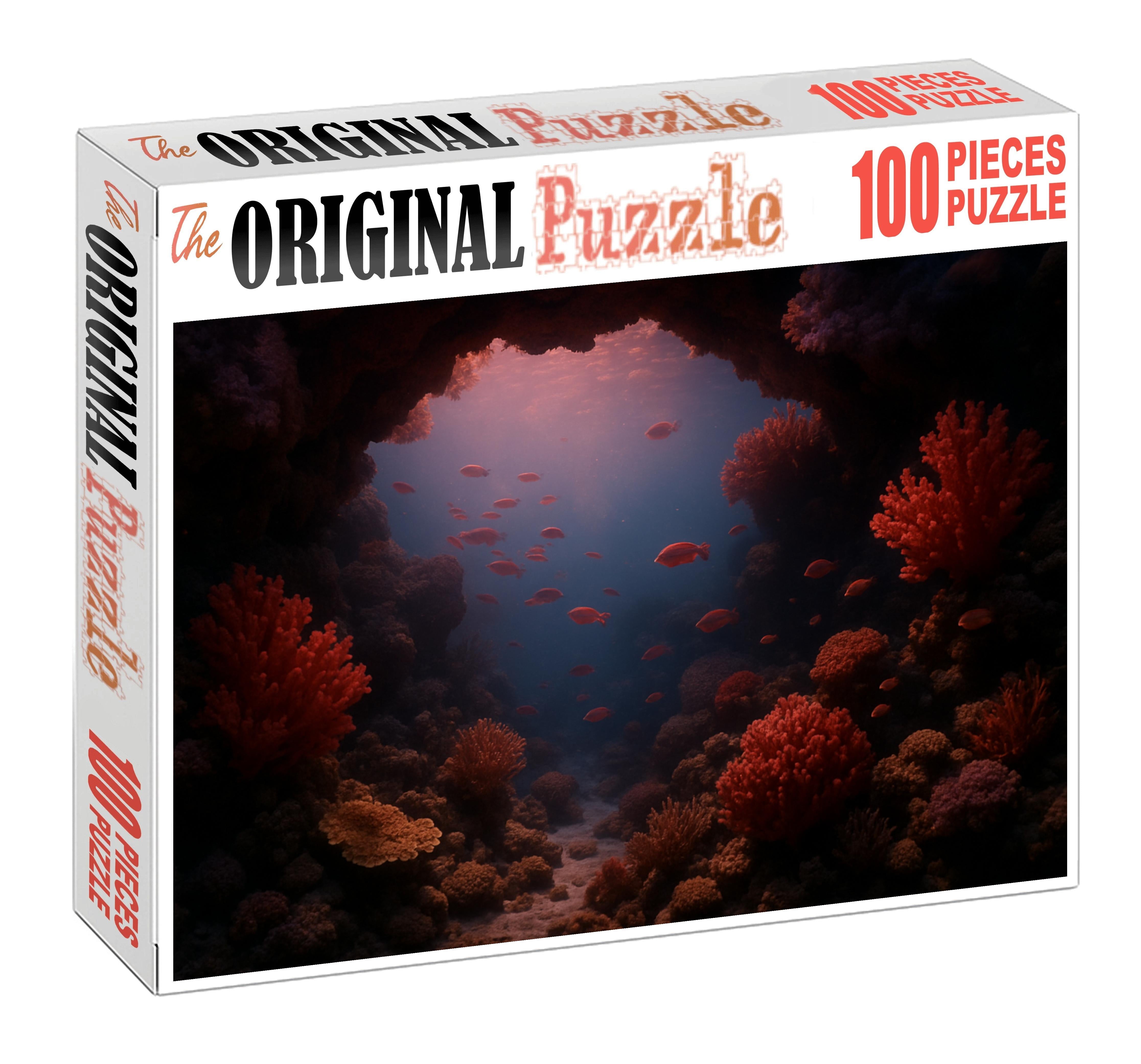 Crimson Deep Reef Hollow 100 Piece Puzzle