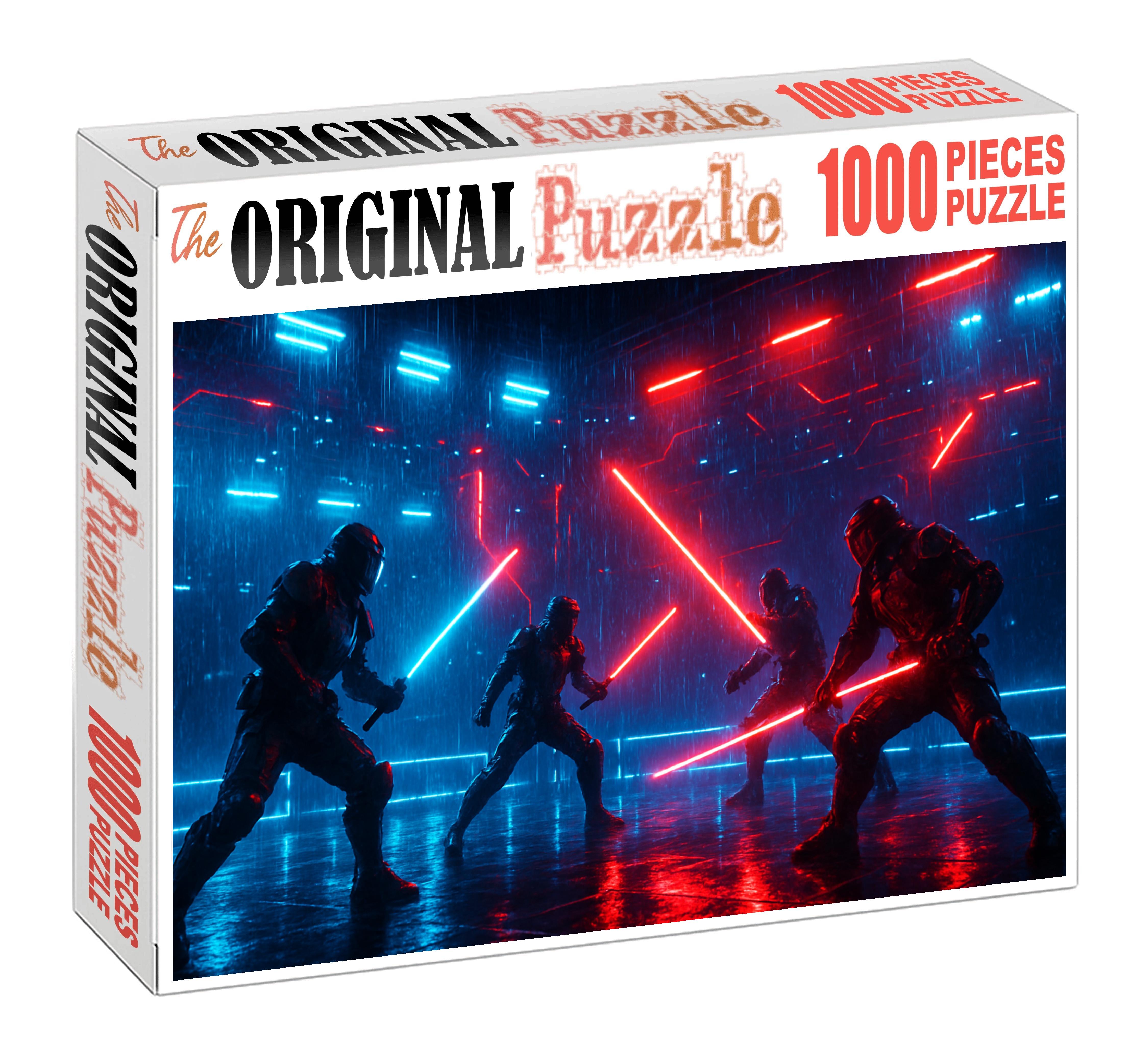 Virtual Reality Cyber Gladiators Futuristic Combat And Digital Valor Puzzle Fun