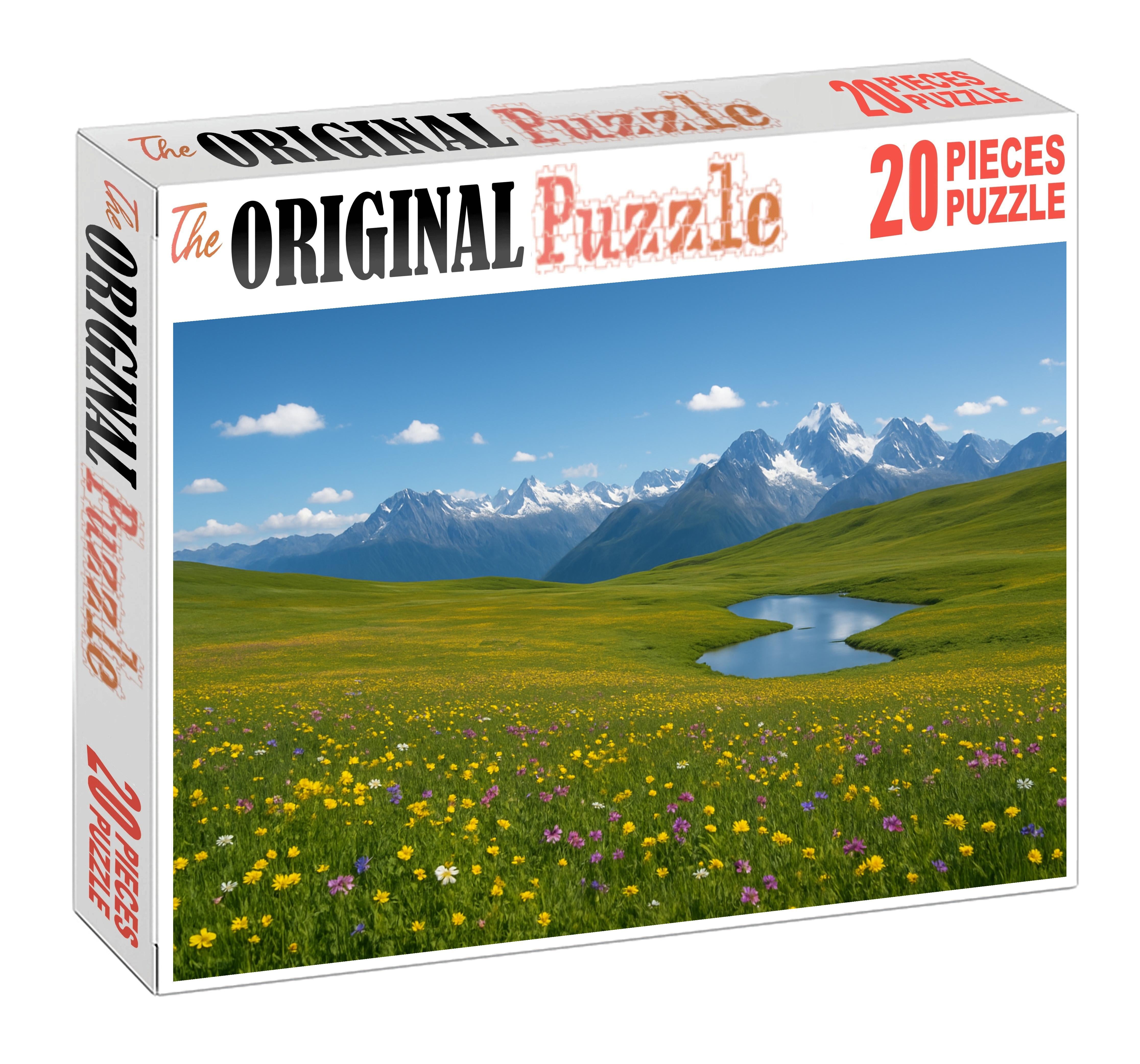 Emerald Tundra Plateau 20 Piece Puzzle