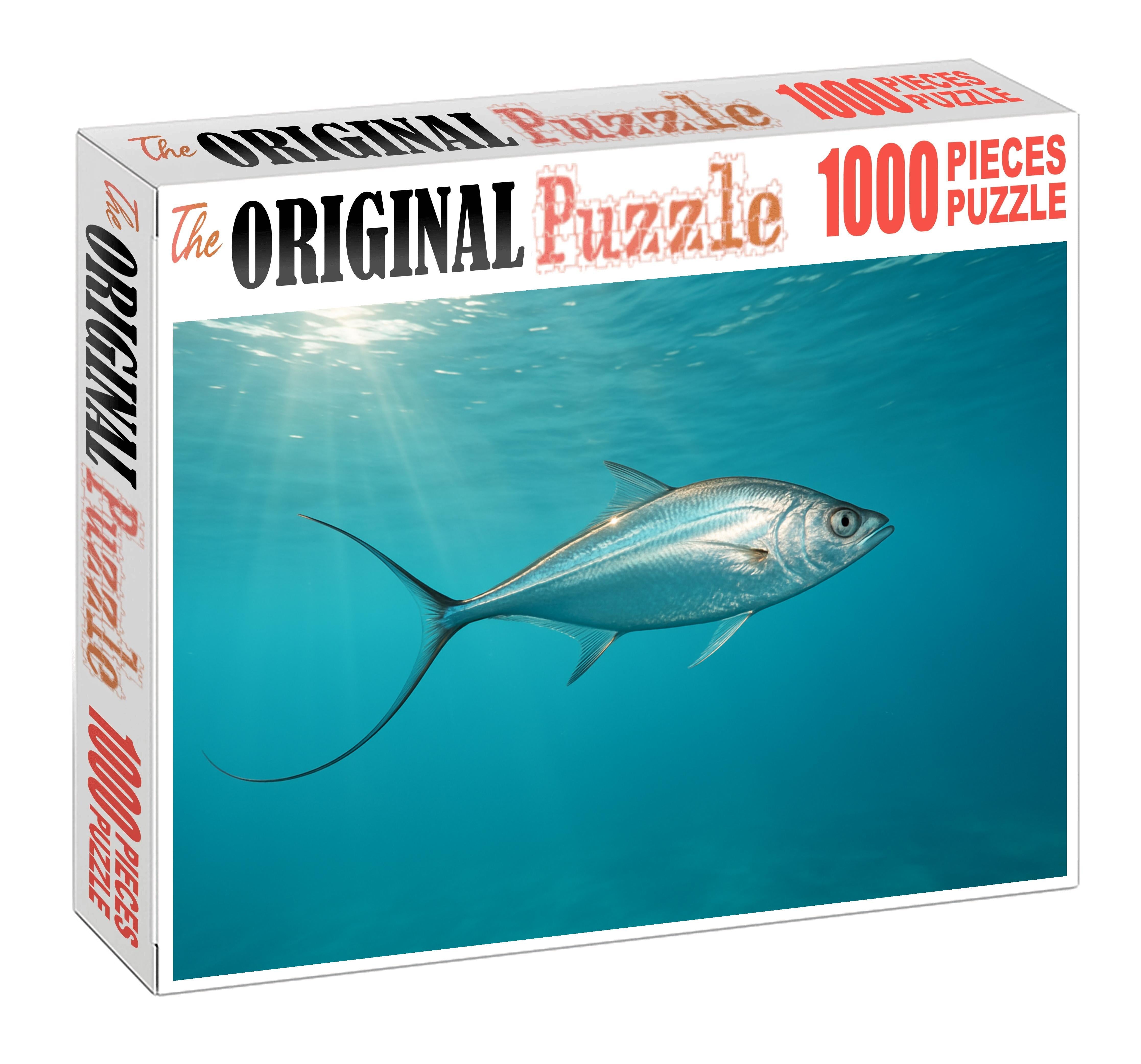 Silver Fin Whiptail Agile Open-water Predator 1000 Piece Puzzle