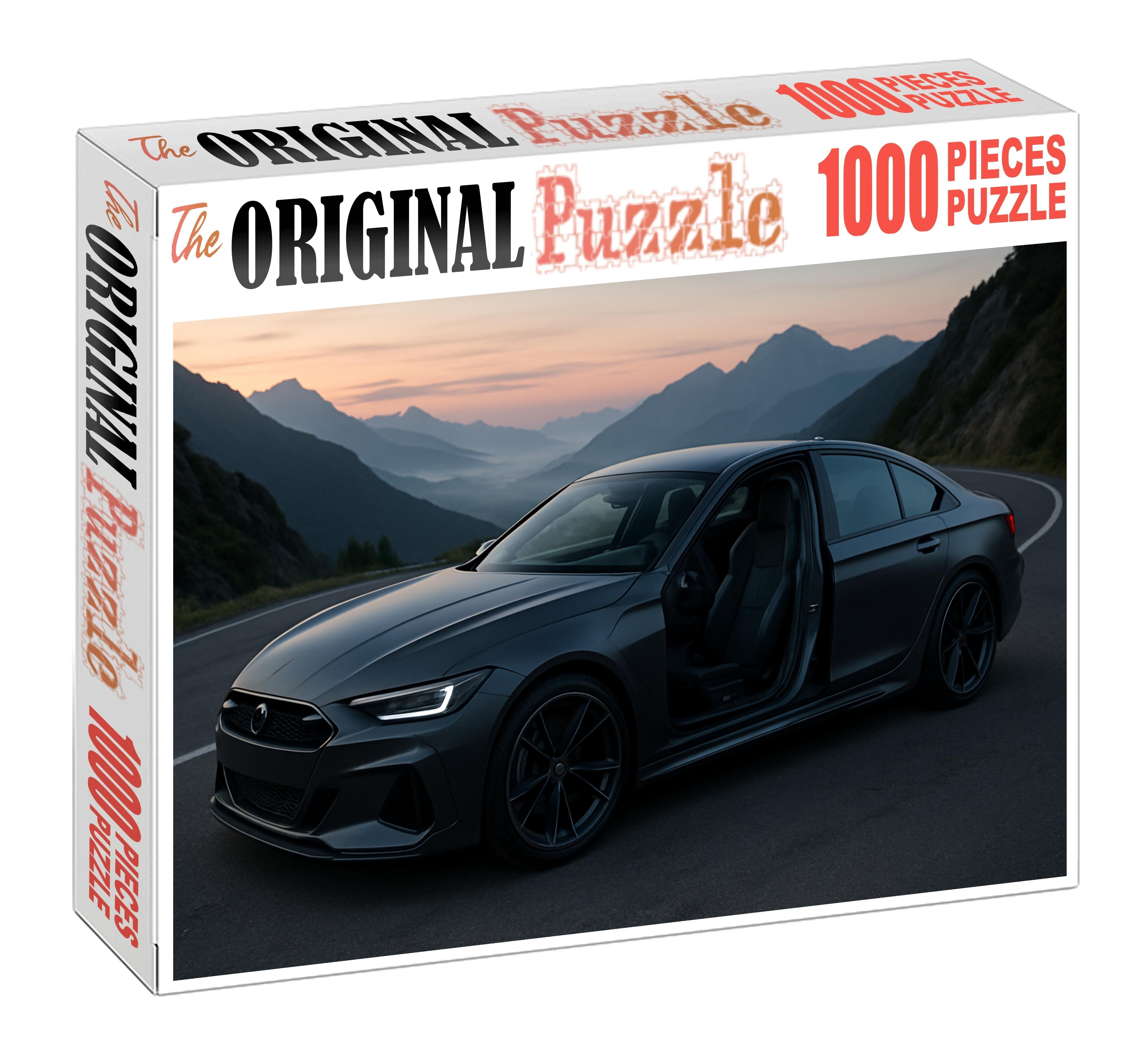 Strato Comet Lx Ultra-lightweight Carbon-fiber Sport Sedan 300 Piece Puzzle