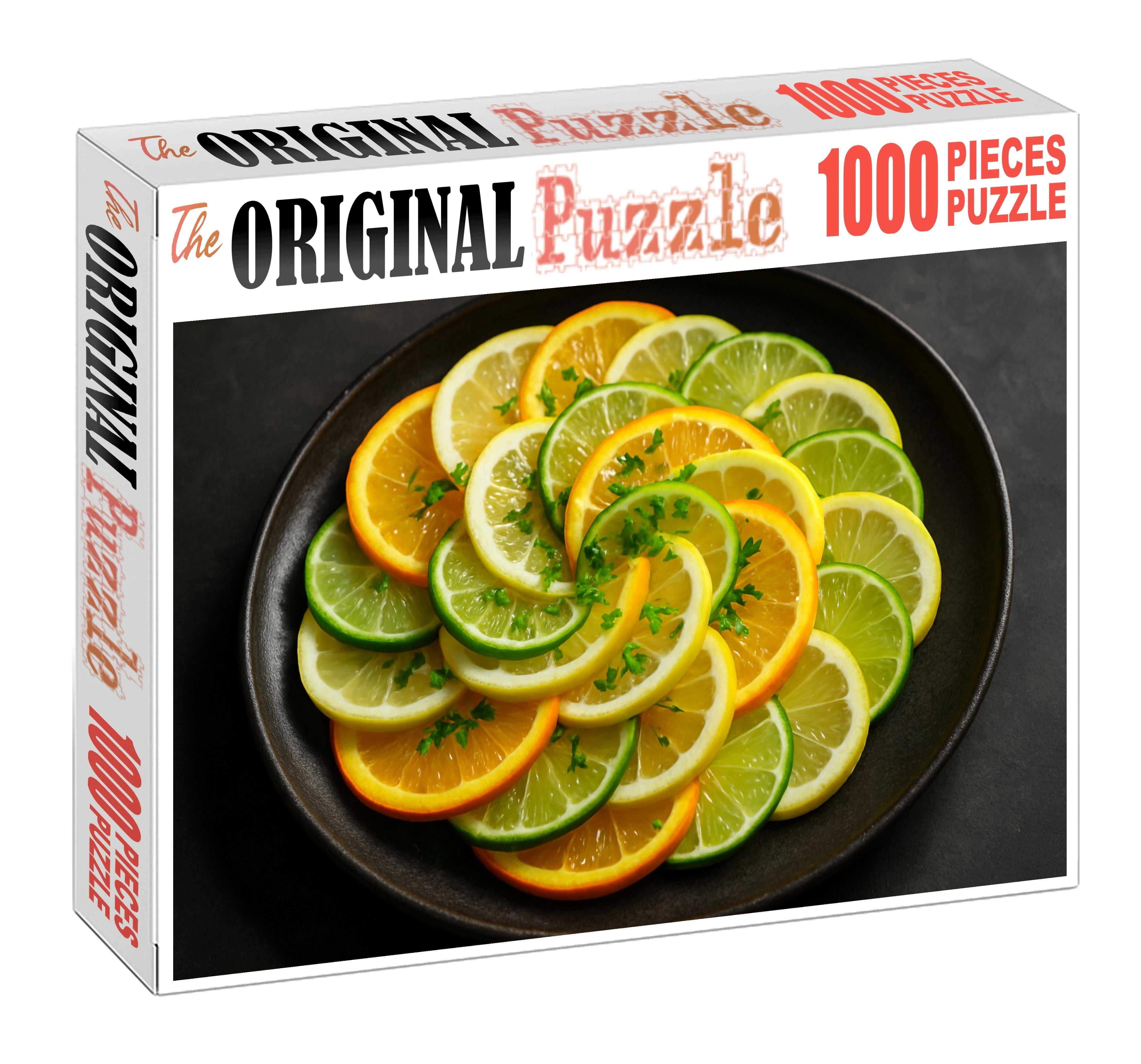 Citrus Spiral Elegance Puzzle Collection