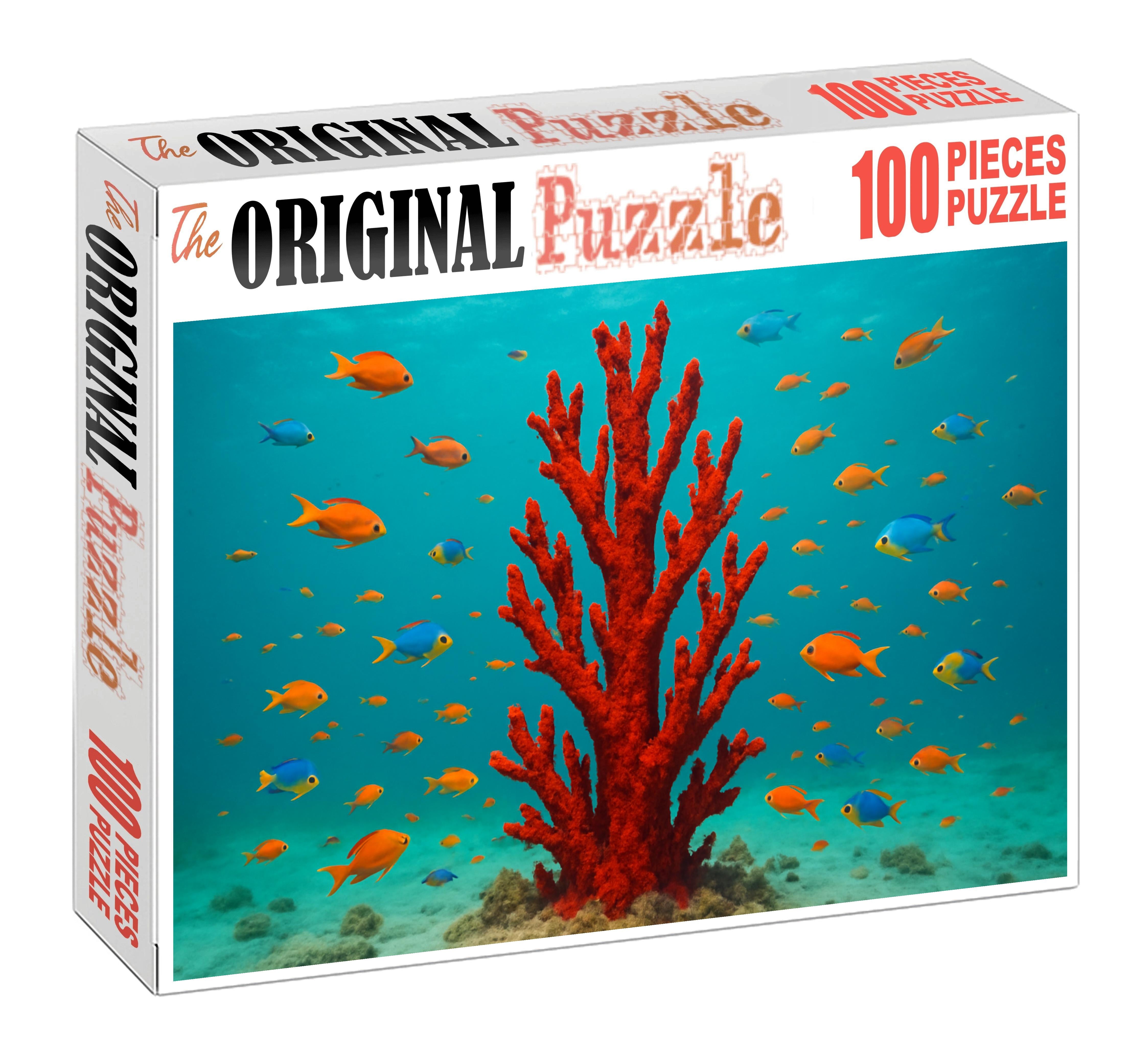 Crimson Coral Spire 500 Piece Puzzle